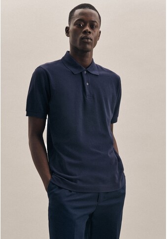 seidensticker Poloshirt »Shaped«, Kurzarm Kragen Uni kaufen