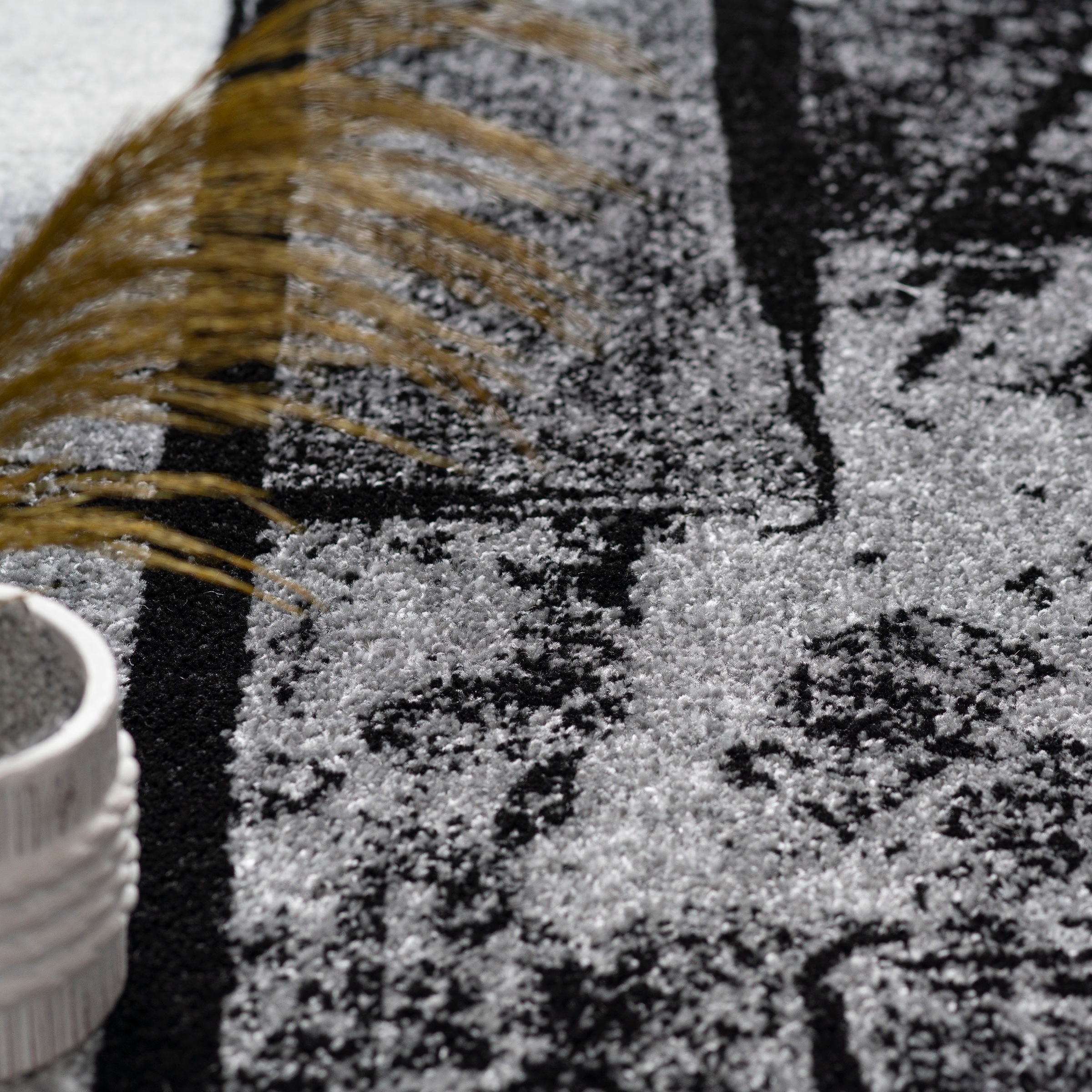 Paco Home Teppich »Mondial 101«, rechteckig, 13 mm Höhe, Kurzflor, modernes abstraktes Design