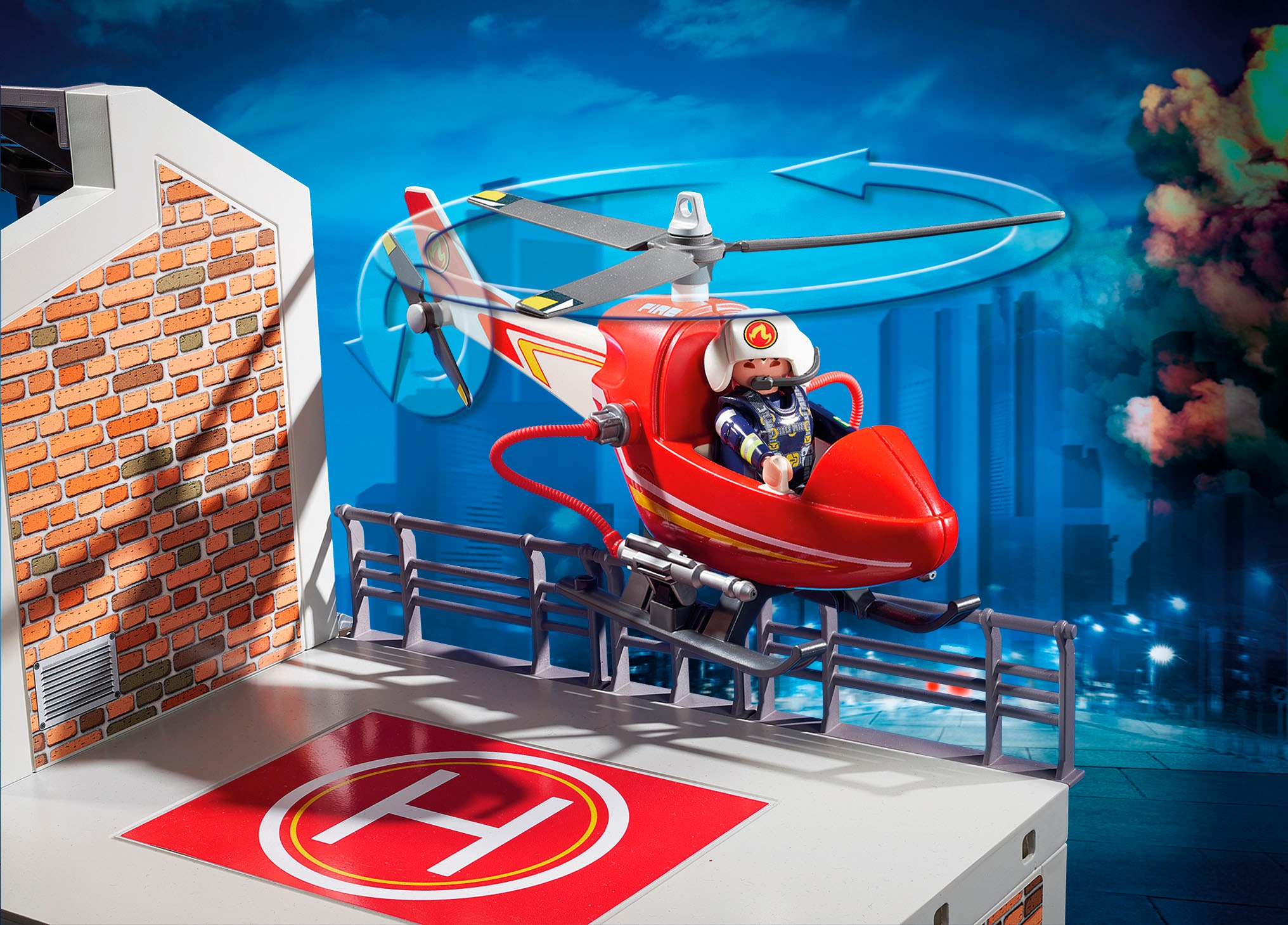 Playmobil® Konstruktions-Spielset »Große Feuerwache (9462), My Action Heroes« Made in Germany
