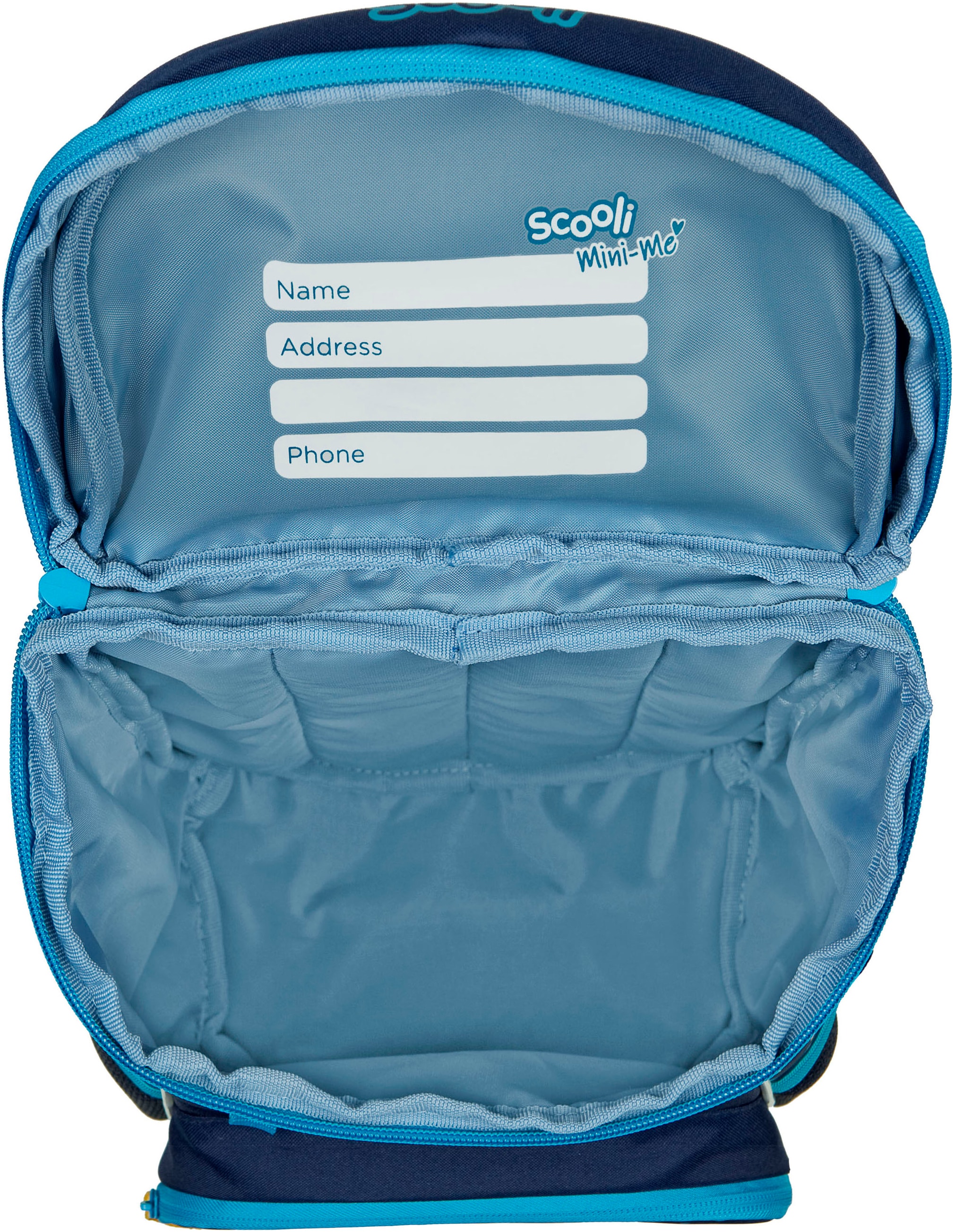 Scooli Kinderrucksack »Mini-Me, Domi Dino«, Reflektoren