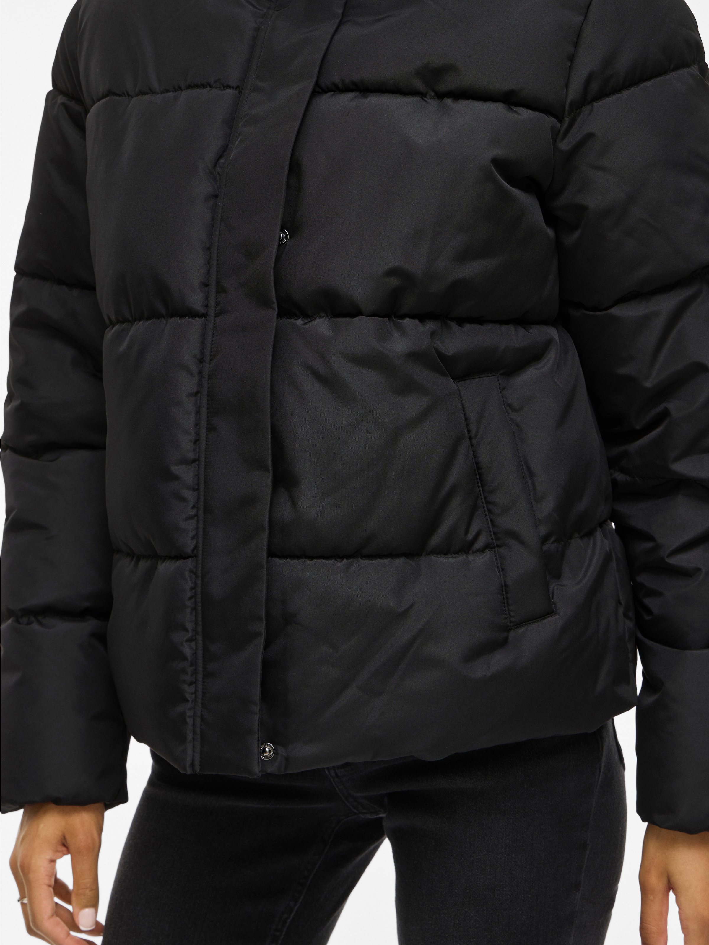 Vila Steppjacke »VIMILJA PADDED PUFFER - NOOS« mit Kapuze