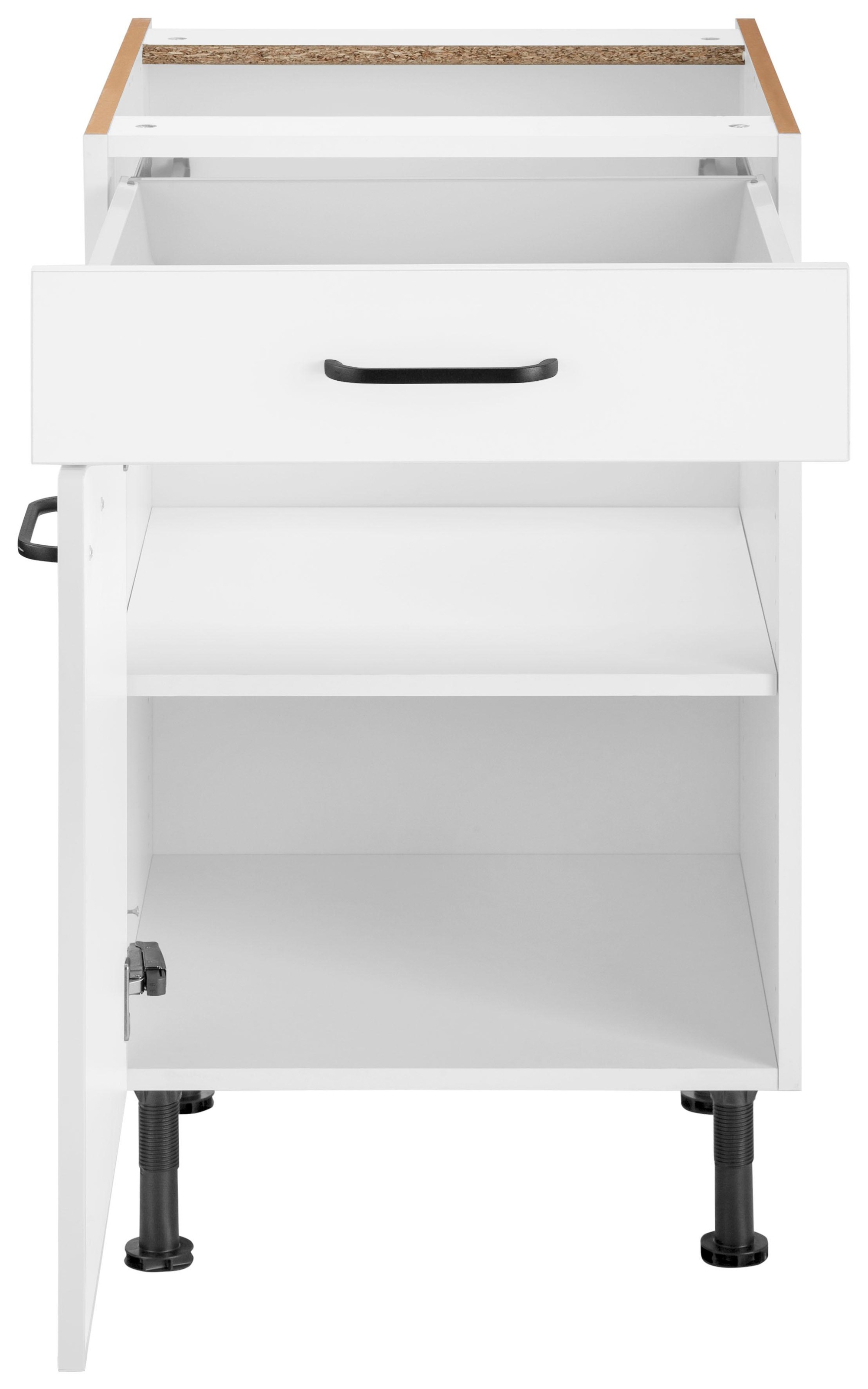 OPTIFIT Unterschrank »Elga«, mit Soft-Close-Funktion, Vollauszug, Metallgriffen, Breite 50 cm