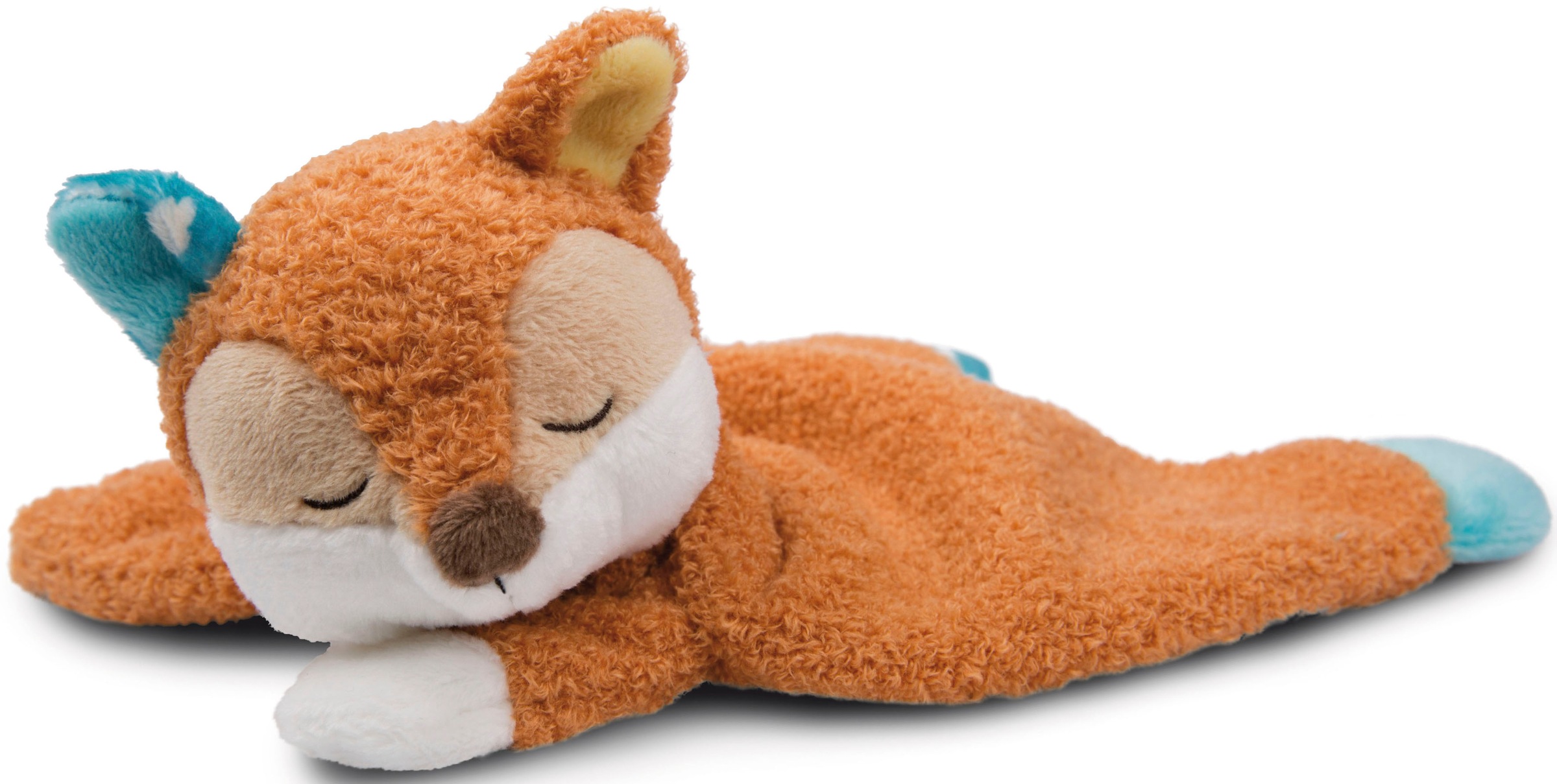 Nici Schmusetuch »My First NICI, Fuchs Finni schlafend«, mit aufgestickten Augen