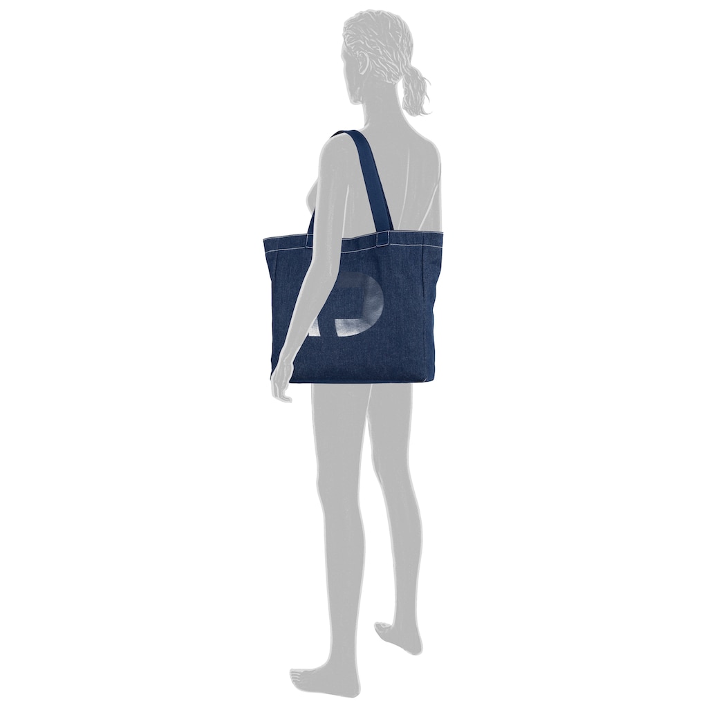 TOM TAILOR Denim Shopper »VIRGINIA Zip shopper L«