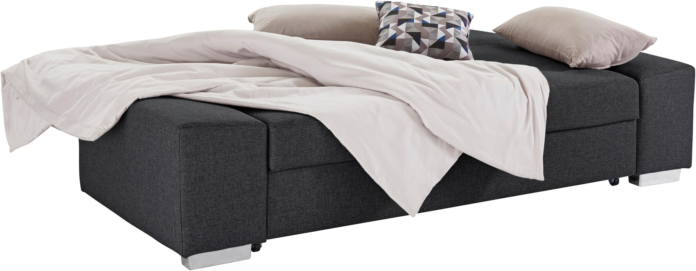 COLLECTION AB Schlafsofa »Paula«, mit Federkern, inklusive Bettfunktion und Bettkasten
