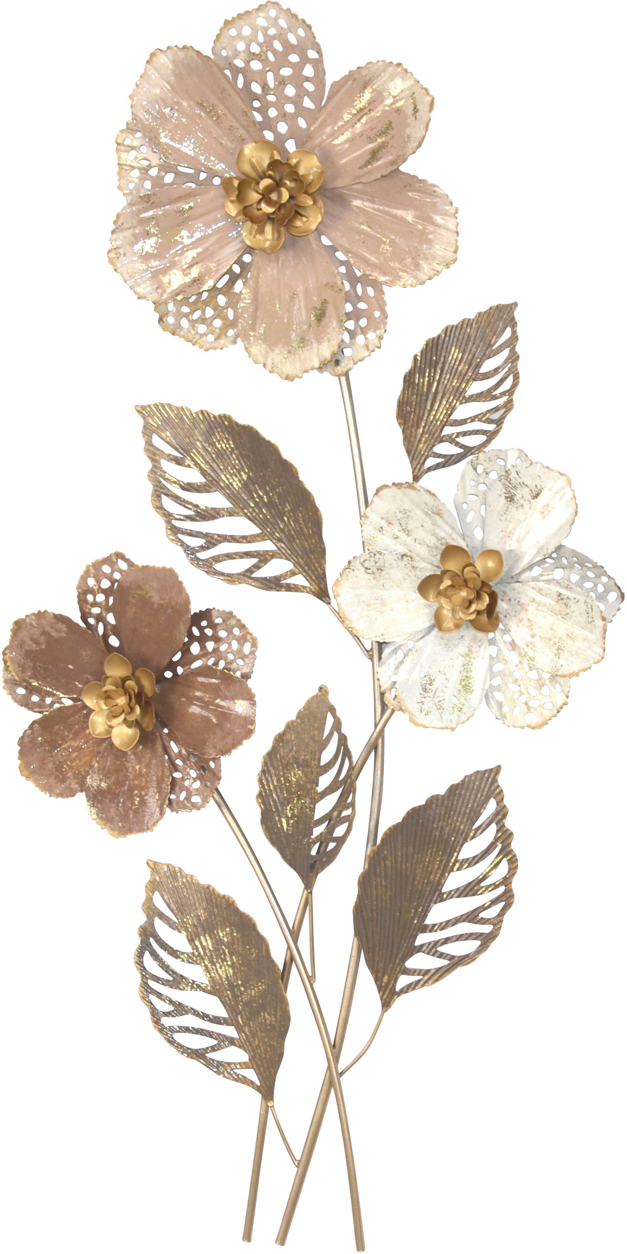 Wanddekoobjekt Wanddekoration, beige, B:46cm H:88cm T:6cm