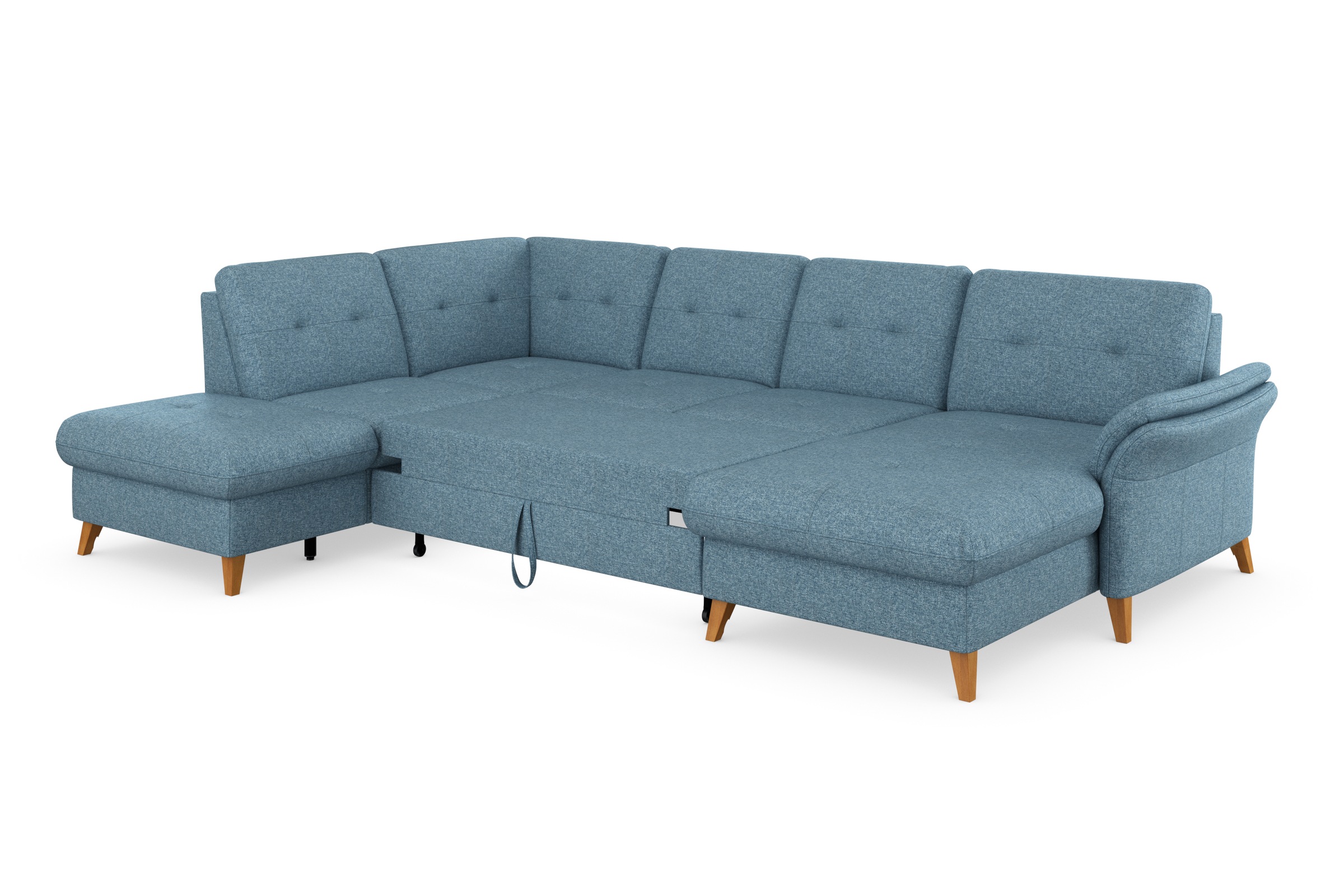 sit&more Wohnlandschaft »Göteborg«, inkl. Sitztiefenverstellung, wahlweise mit Bettfunktion & Bettkasten