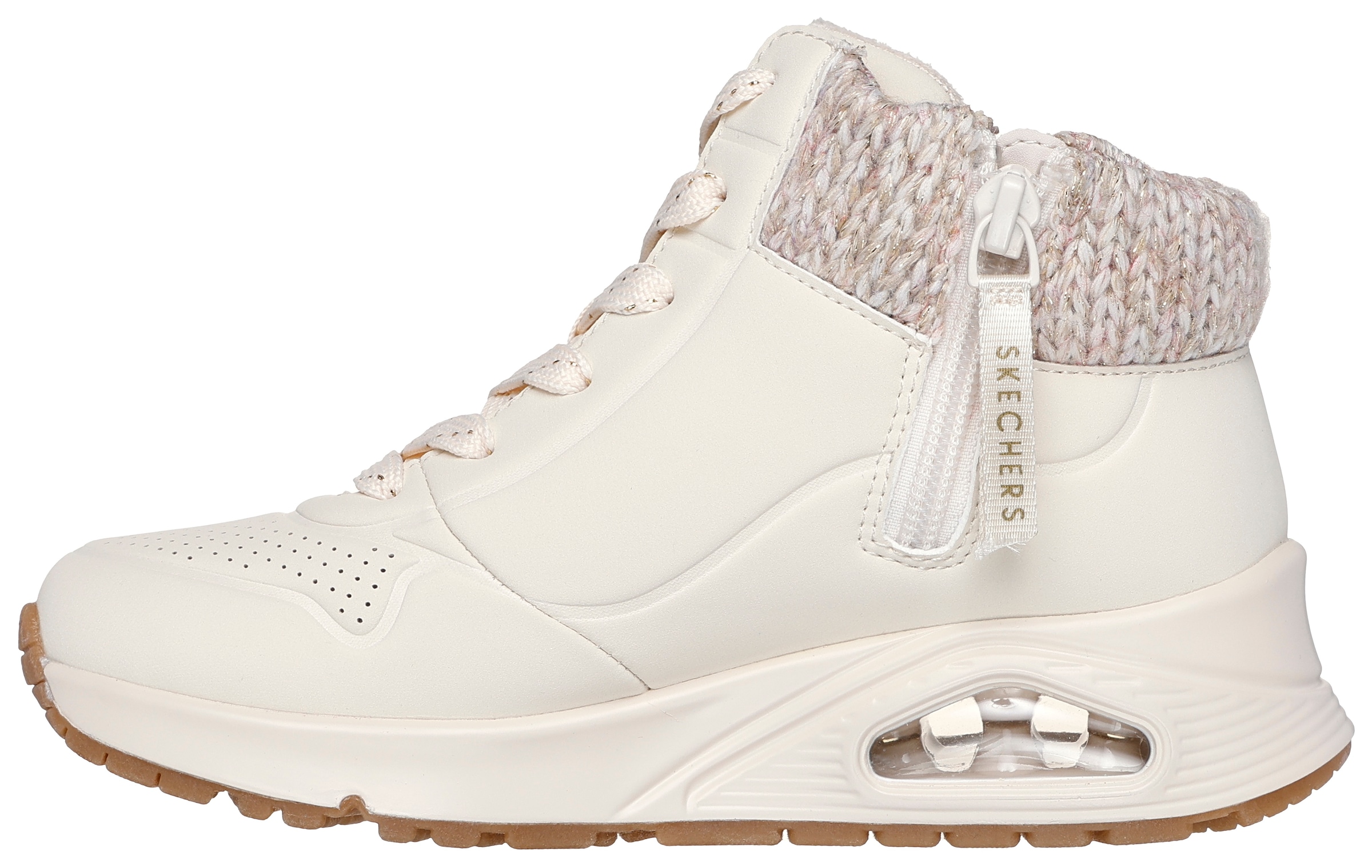 Skechers Sneaker »Uno Gen1 - Darling Daze«, Schnürboots, Winterstiefel, High Top Sneaker mit Warmfutter