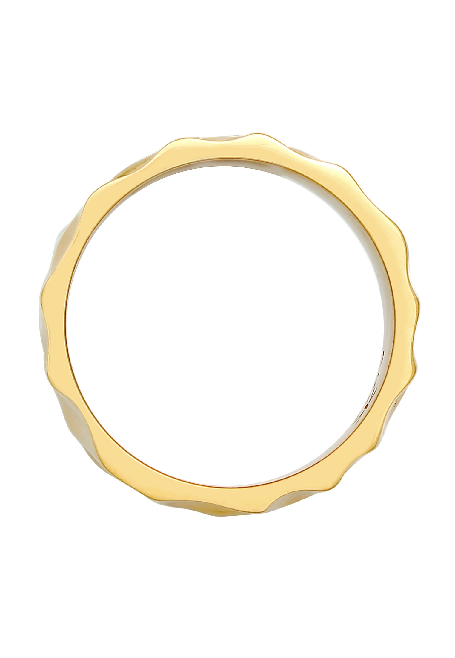 Kuzzoi Silberring »Herren Bandring Geschmiedet Used Look 925 Silber«