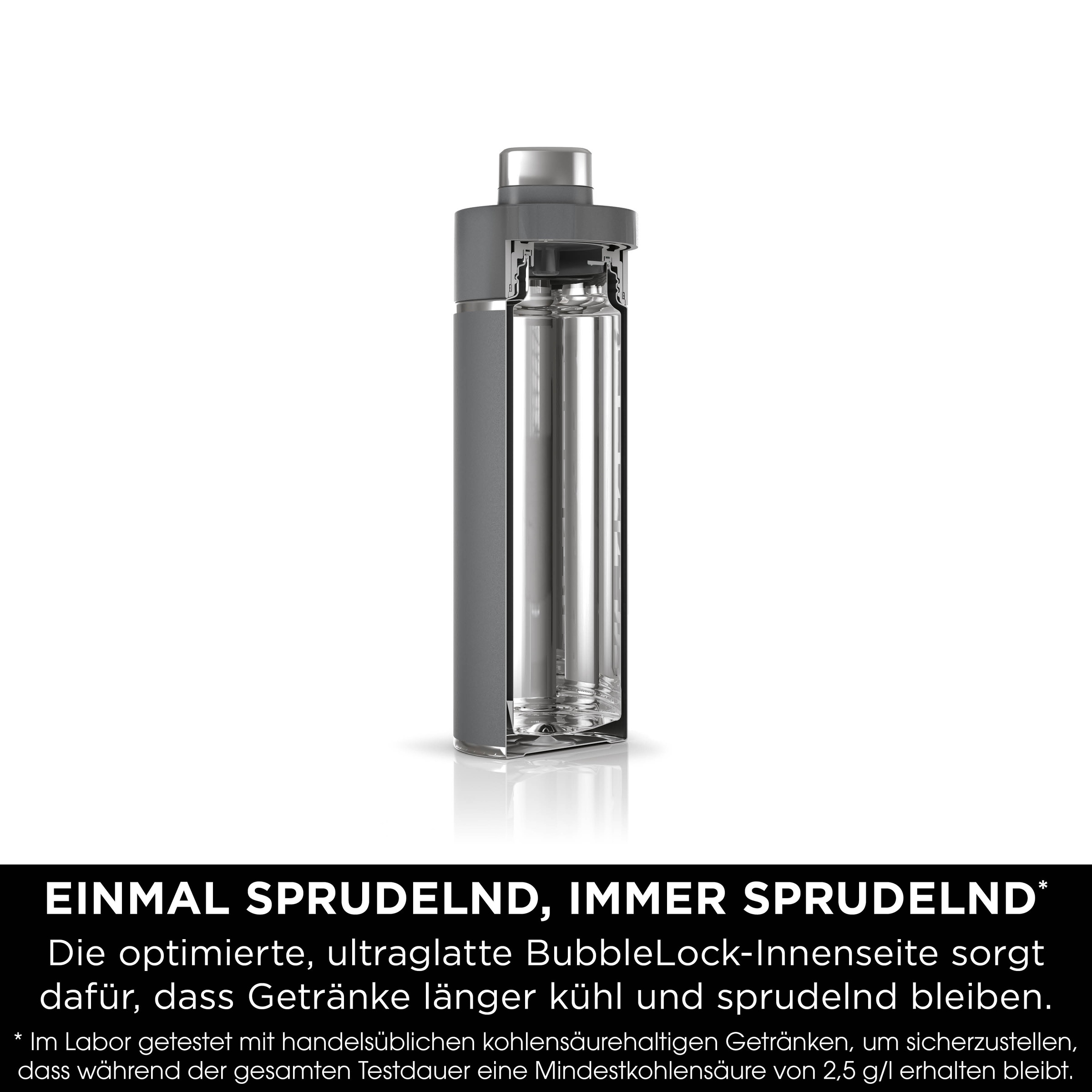 NINJA Isolierflasche »Ninja Thirsti Reiseflasche – 530 ml DW1801EUU / 700 ml DW2401EUU«, Getränke bleiben 24 Stunden kalt, 12 Stunden heiß, Eis hält 2 Tage