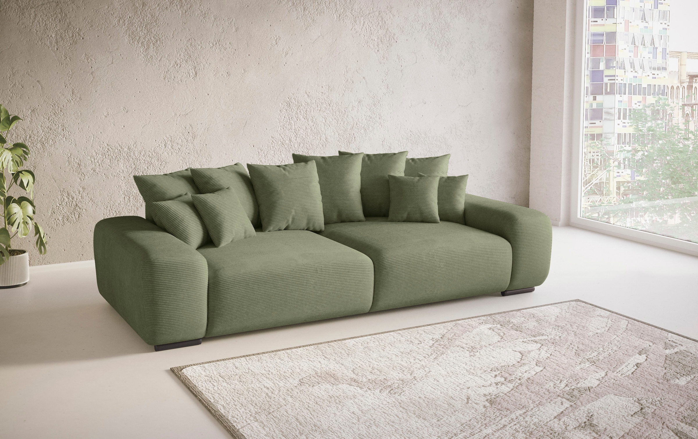 Mr. Couch Big-Sofa »Sundance, B/T 302/137 cm«, Dauerschläfer