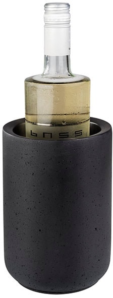 APS Wein- und Sektkühler »Element, Maße ca. Ø 12 cm, Höhe 19 cm, Innendurchmesser ca. 9,5 cm«, (1 tlg.), aus Naturstein, für Flaschen und Getränke, auch als Vase einsetzbar