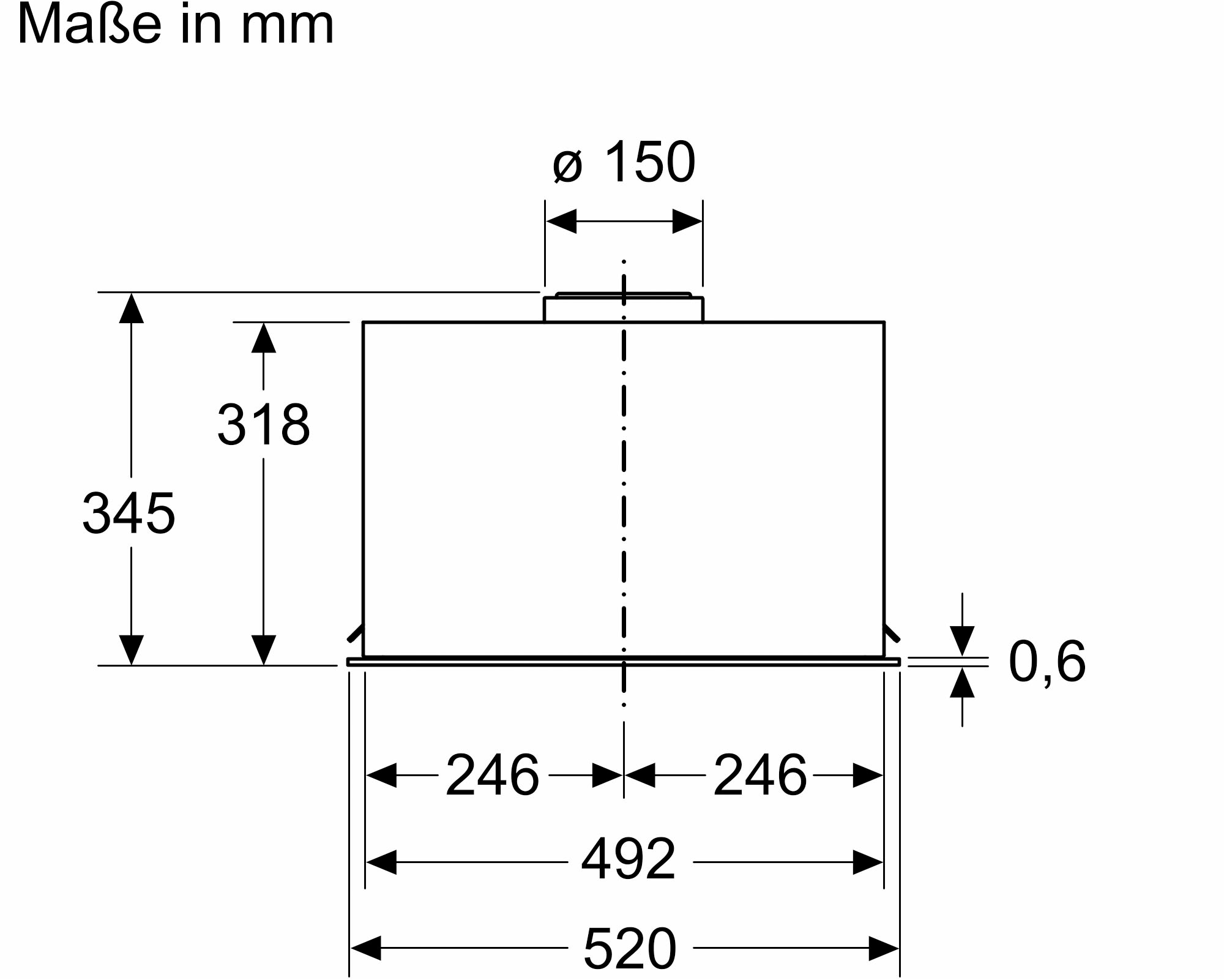 SIEMENS Lüfterbaustein »LB56NAC50«, Serie iQ500