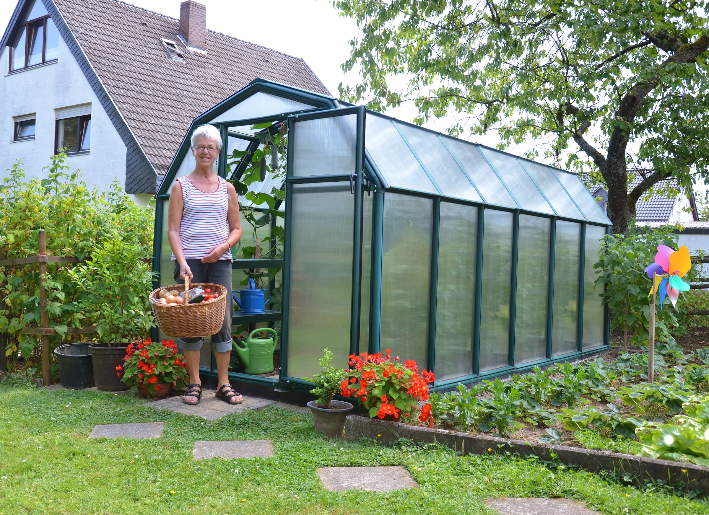 Palram - Canopia Gewächshaus »Eco Grow«, lebenslang widerstandsfähige Wandpaneele