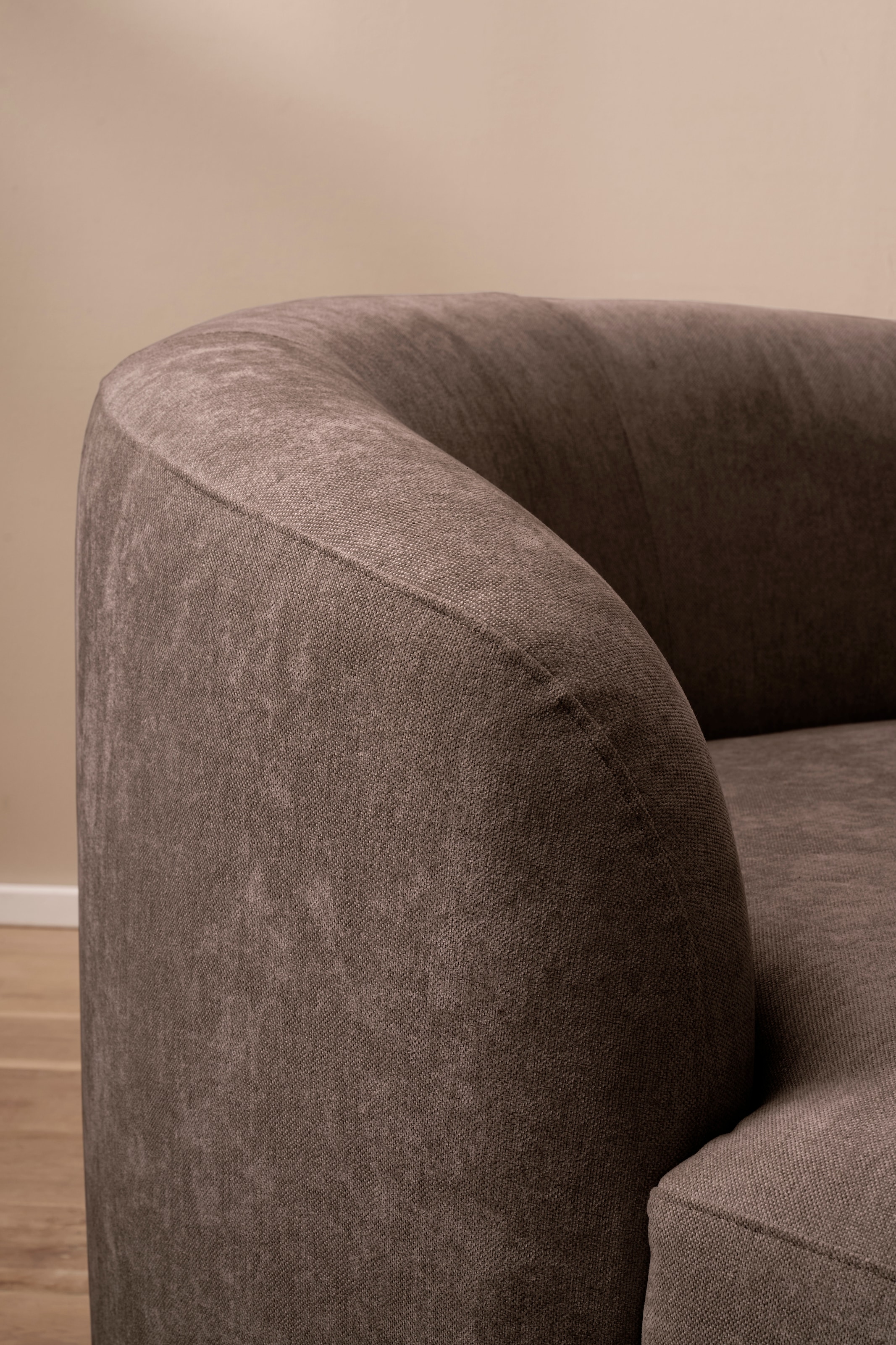 LeGer Home by Lena Gercke XXL-Sessel »Yllara, moderner Lesesessel, Loveseat mit großzügiger Sitzfläche« mit geschwungener Rückenlehne in Samt oder Struktur