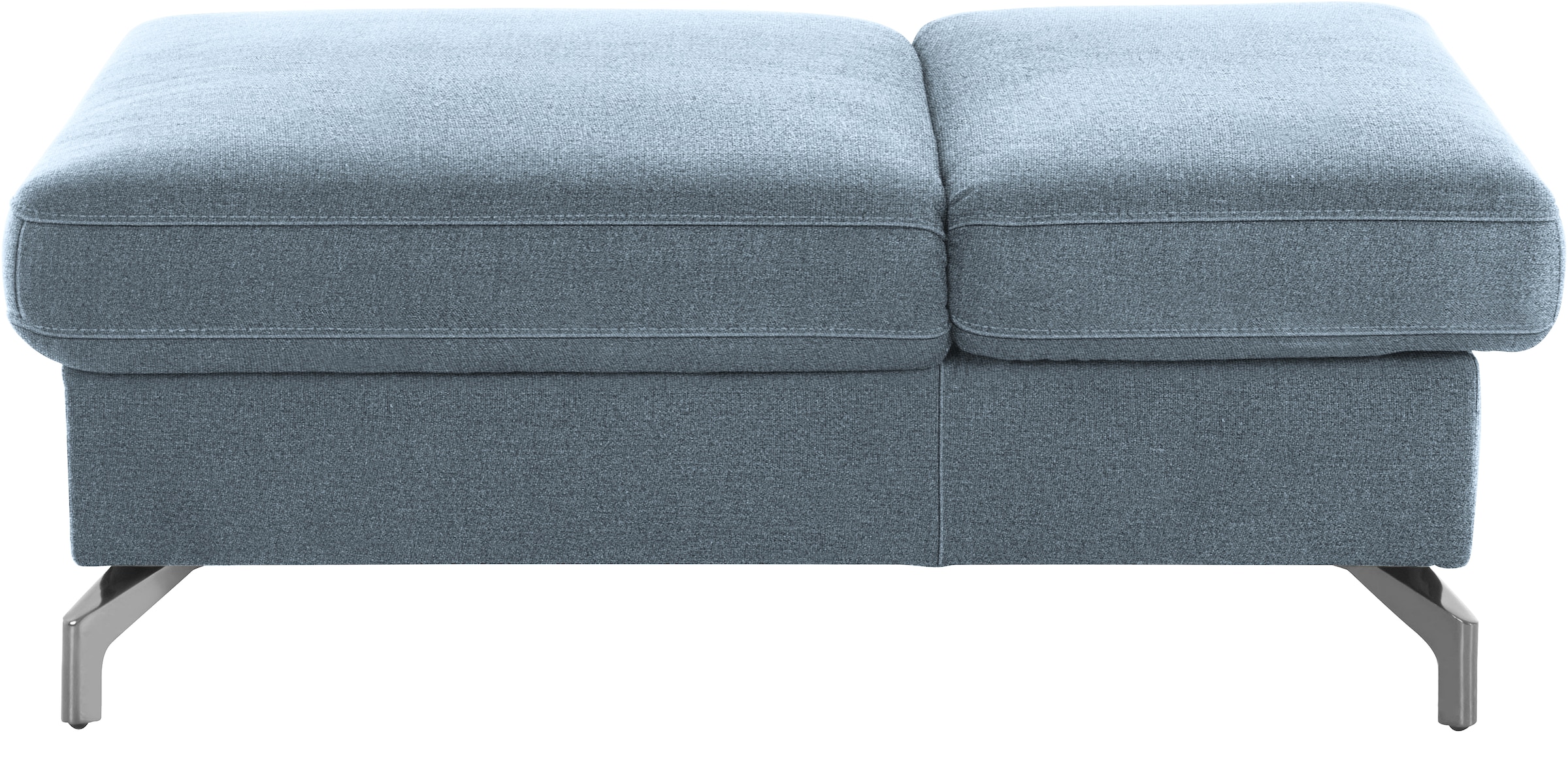 sit&more Hocker »Brisbane«, Fußhöhe 12 cm, mit Federkern und Klappfunktion