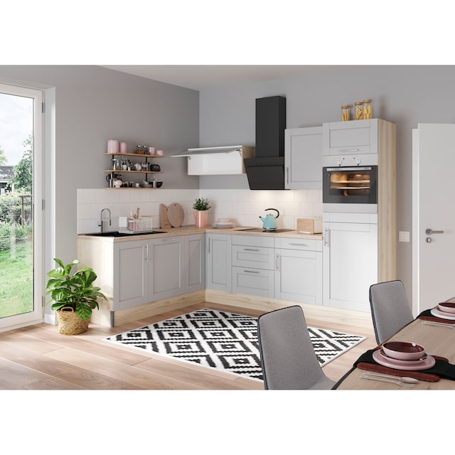 OPTIFIT Küche »Ahus«, 200 x 270 cm breit, wahlweise mit E-Geräten, Soft  Close Funktion online bestellen