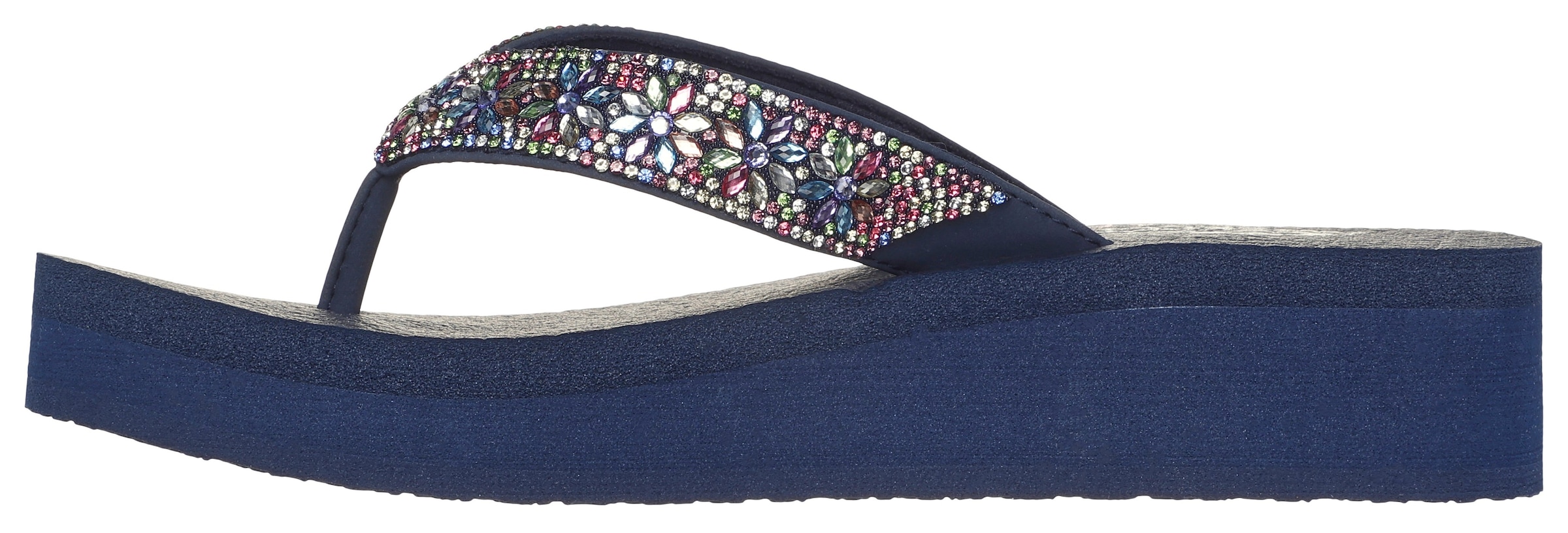 Skechers Zehentrenner »VINYASA-WILD DAISIES«, mit Yoga Foam