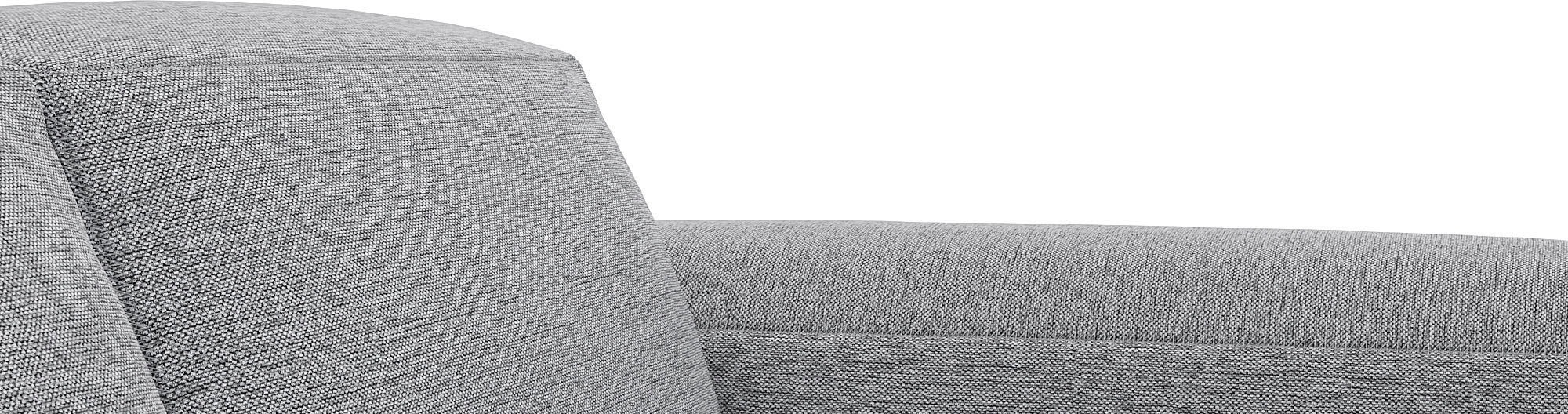 FLEXLUX Ecksofa »Lucera Chaislongue rechts oder links, L-Form, bequem«, modern & anschmiegsam, Kaltschaum, Stahl-Wellenunterfederung