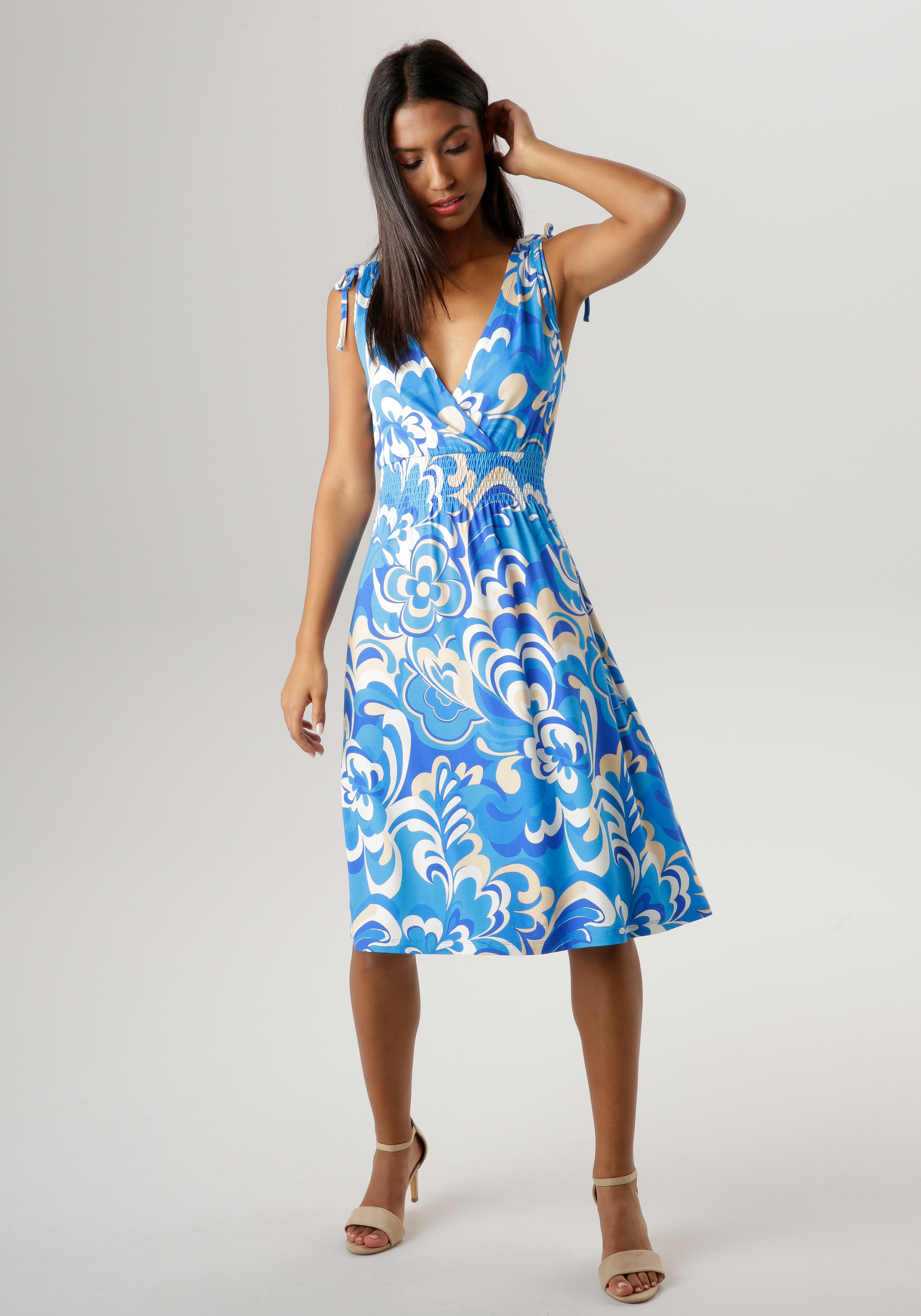 Aniston SELECTED Sommerkleid, mit variierbaren Trägern - NEUE KOLLEKTION  online bestellen