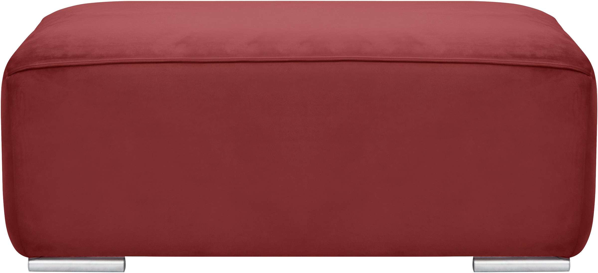 OTTO home Hocker »BEATRICE mit Wellenfederung, Maße B/T/H: 100/68/45 cm« pa günstig online kaufen