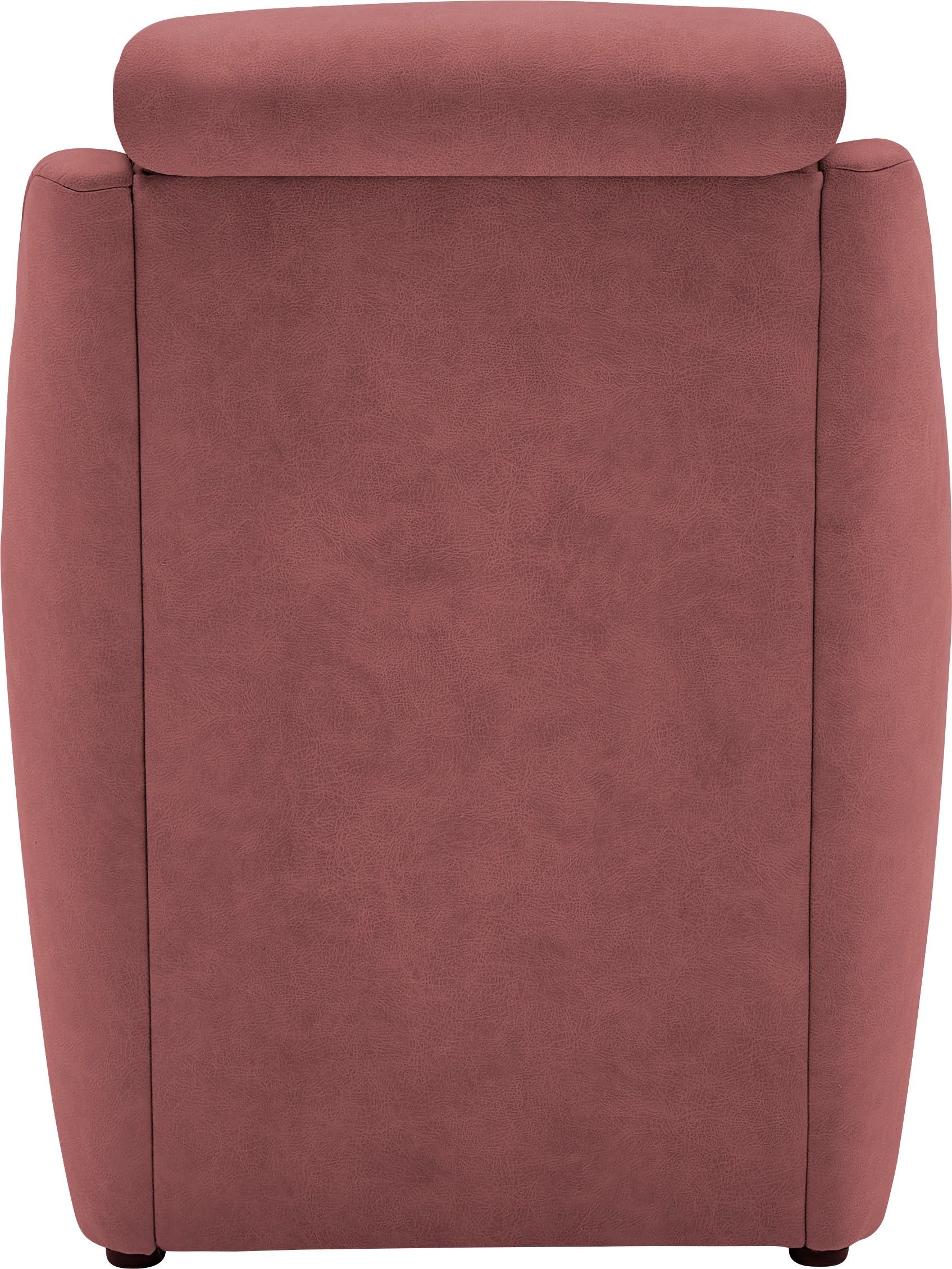 VILLA BECK Polstergarnitur »Lugano«, (Set, 3 tlg.), Kopfteilverstellung, in Sitzhöhe 46 cm, 3-Sitzer und 2x Sessel