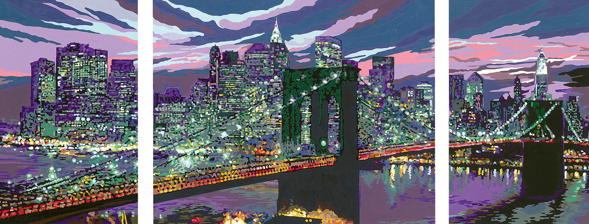 Ravensburger Malen nach Zahlen »CreArt, New York Skyline«, Made in Europe