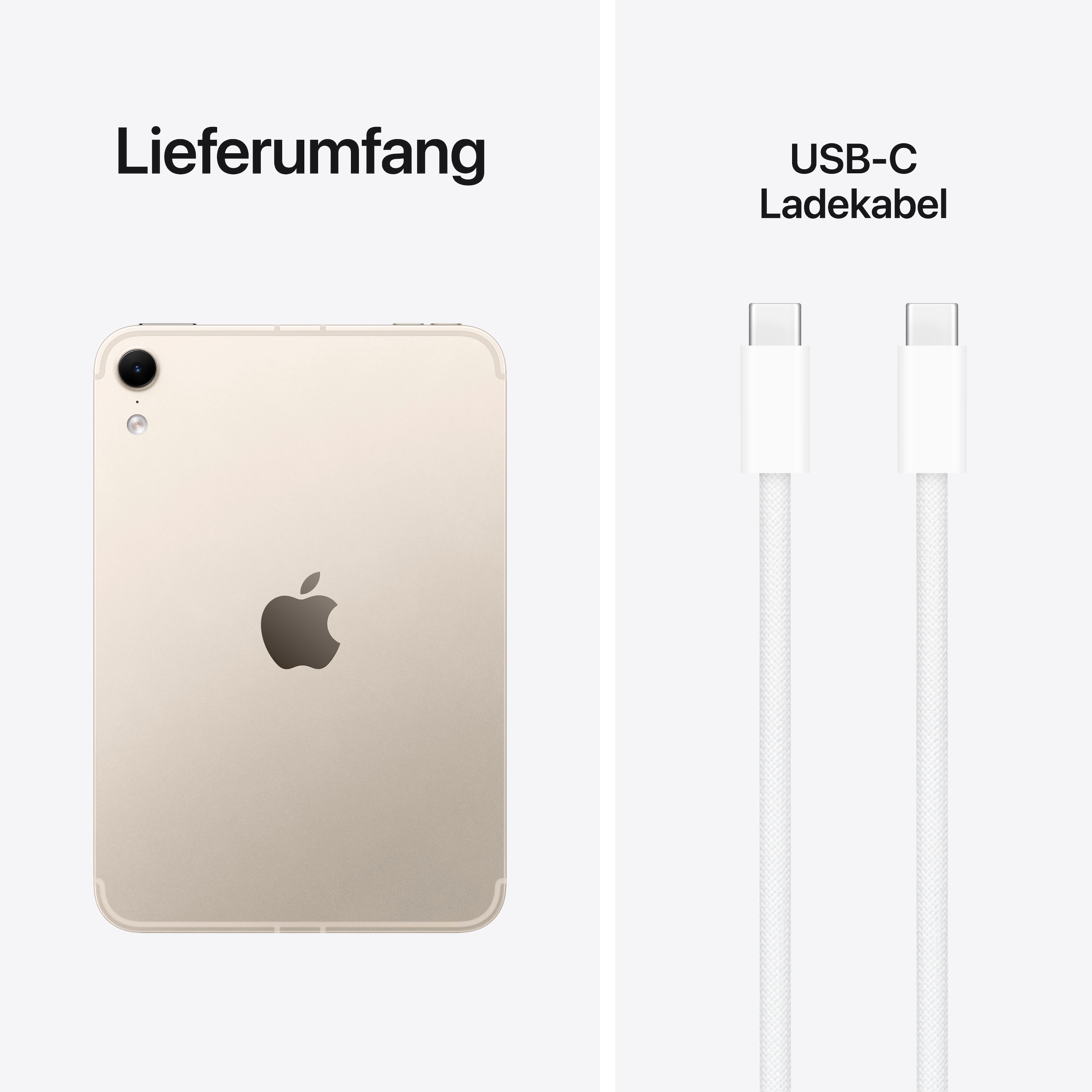 Apple Tablet »iPad mini Wi‑Fi + Cellular« (21,59 cm / 8,5 ″) iPadOS Retina 5G )