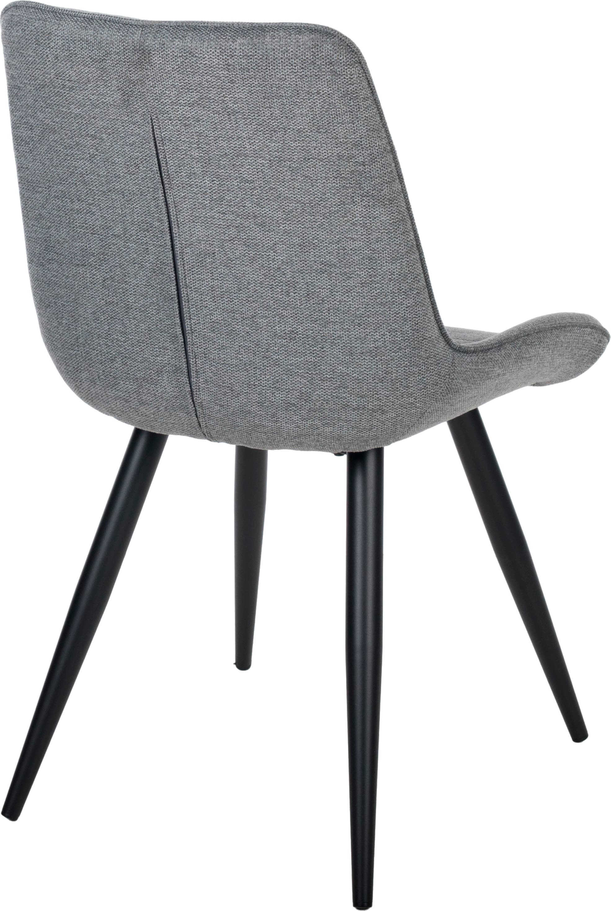 Duo Collection Esszimmerstuhl »Iris Esszimmerstuhl, 4er-Set«, (Set), 4 St., Webstoff, robuster Stoffbezug, gesteppte Polsterung, bis 110 kg belastbar