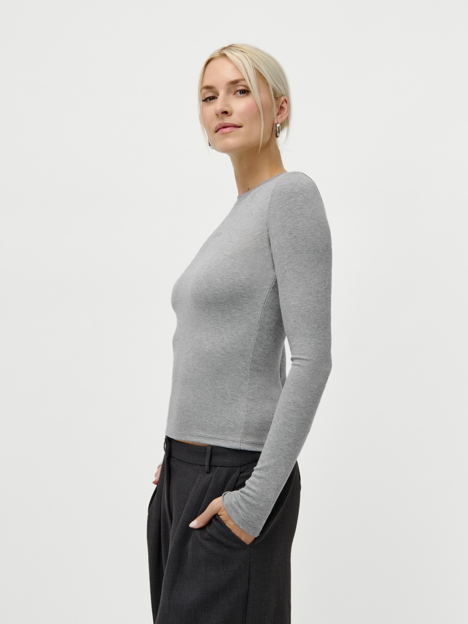 LeGer Langarmshirt »Vianne, LeGer by Lena Gercke« Regular fit mit Rundhalsausschnitt