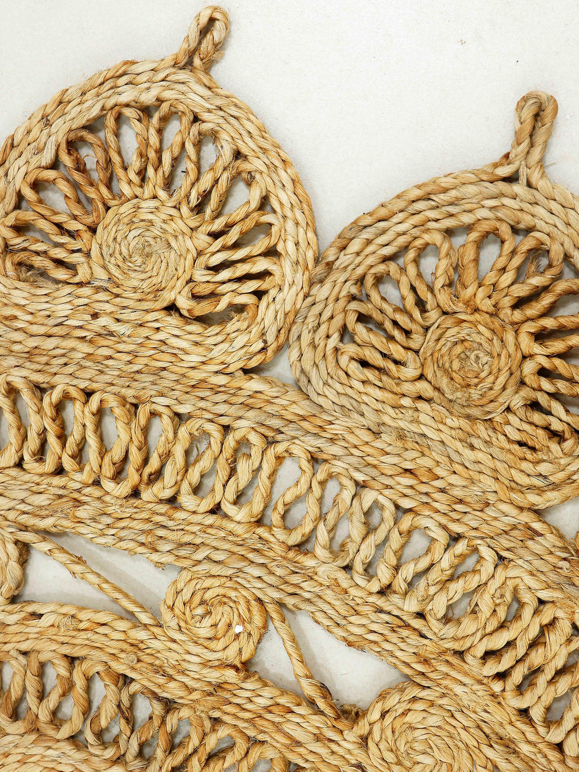 carpetfine Sisalteppich »Juteteppich Cate«, rechteckig, 13 mm Höhe, natürliches Pflanzenmaterial von Hand gewebt, Boho Style