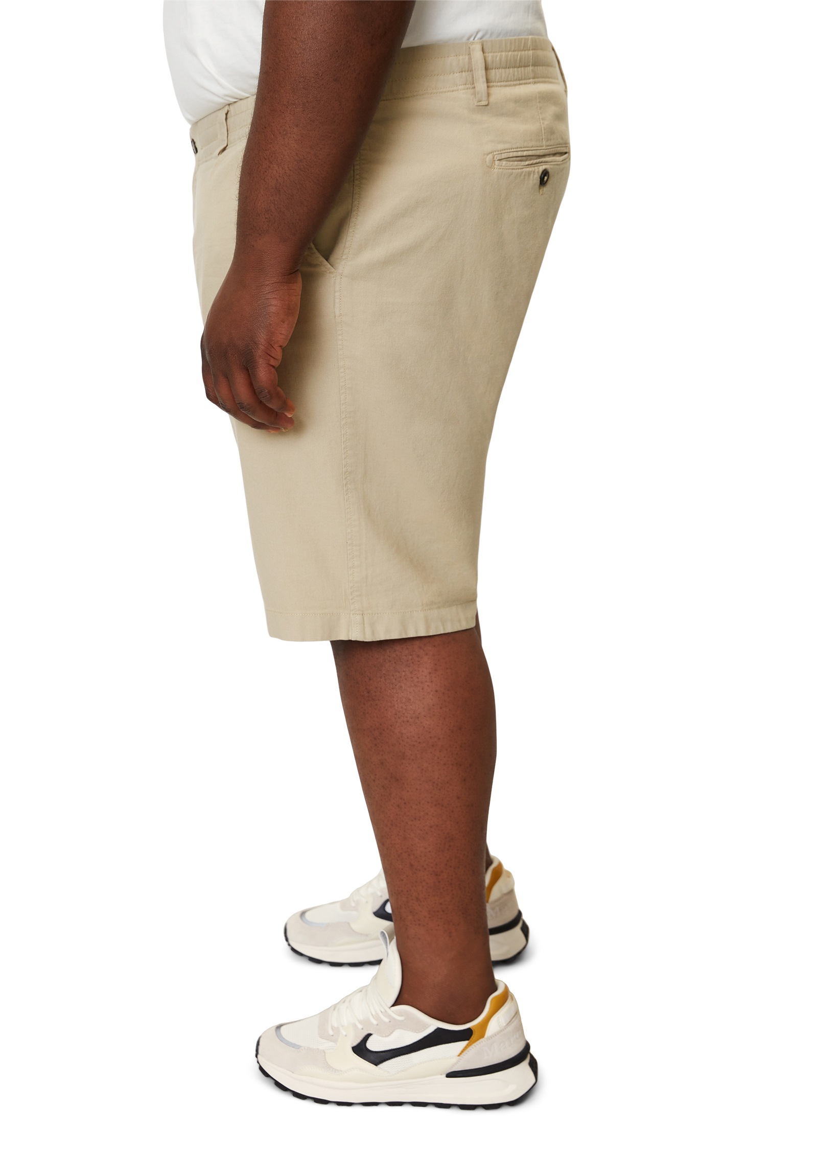 3. Bild von Marc O'Polo Shorts »aus Bio-Baumwolle und Leinen«