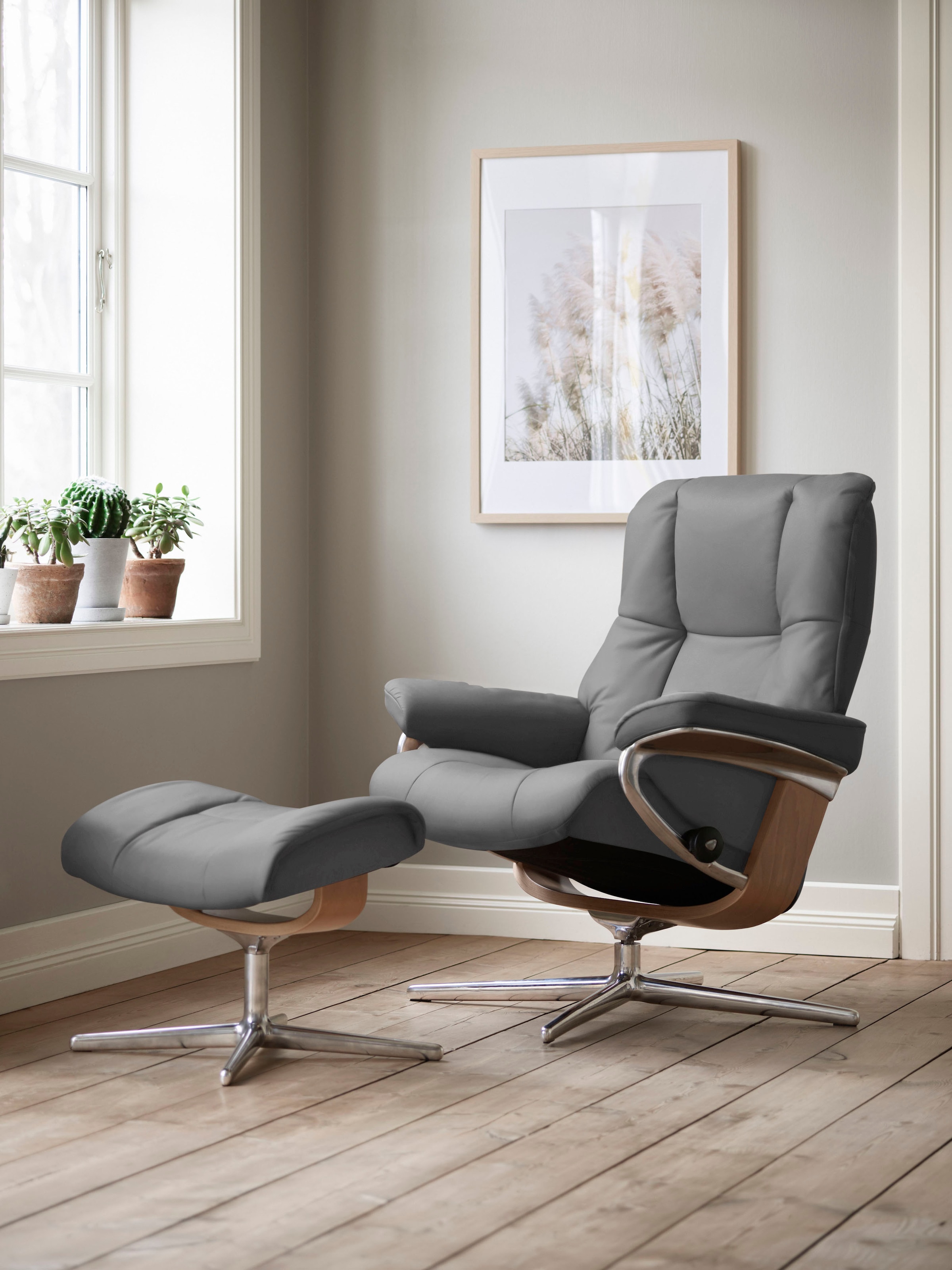 Stressless® Relaxsessel »Mayfair«, (Set, Relaxsessel mit Hocker), mit Hocke günstig online kaufen