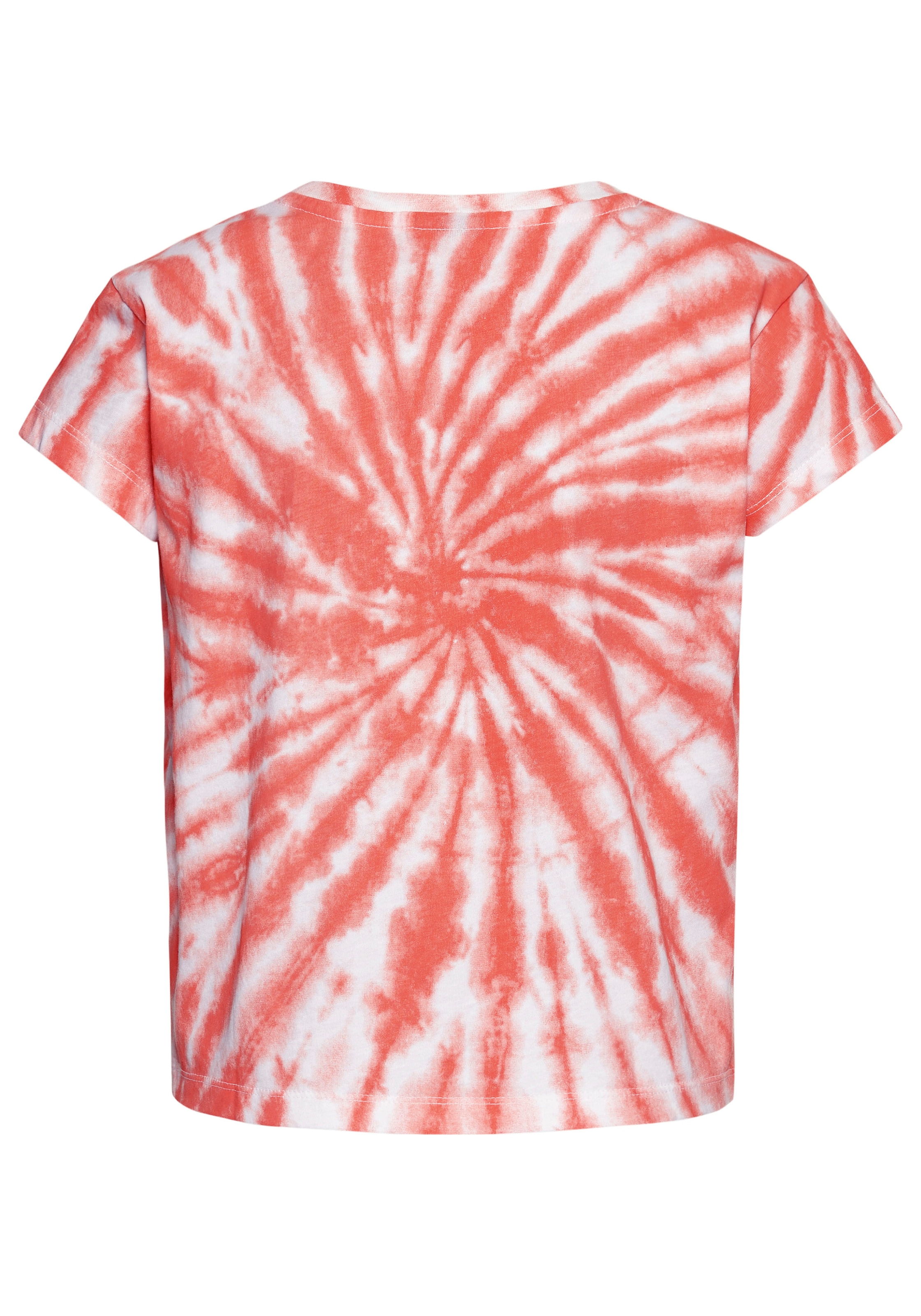 KIDSWORLD T-Shirt »Herz Batik«, Kurzarm, gerade Passform, vielseitig gemustert