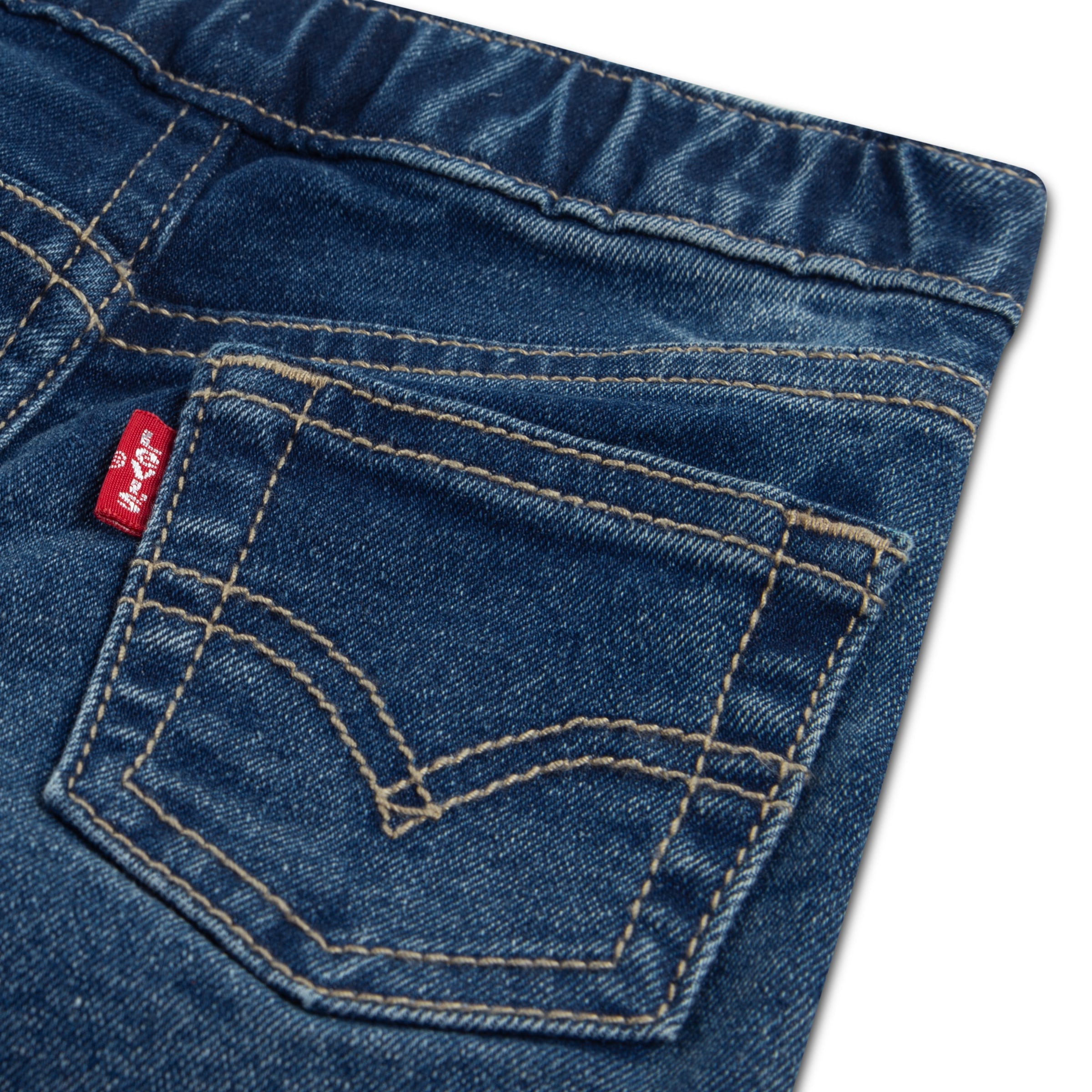 Levi's® Kids Body & Hose »LVB CORE TEE & DENIM PANT SET« Set, 2 Kurzarmbody mit Logoprint und Rundhalsausschnitt