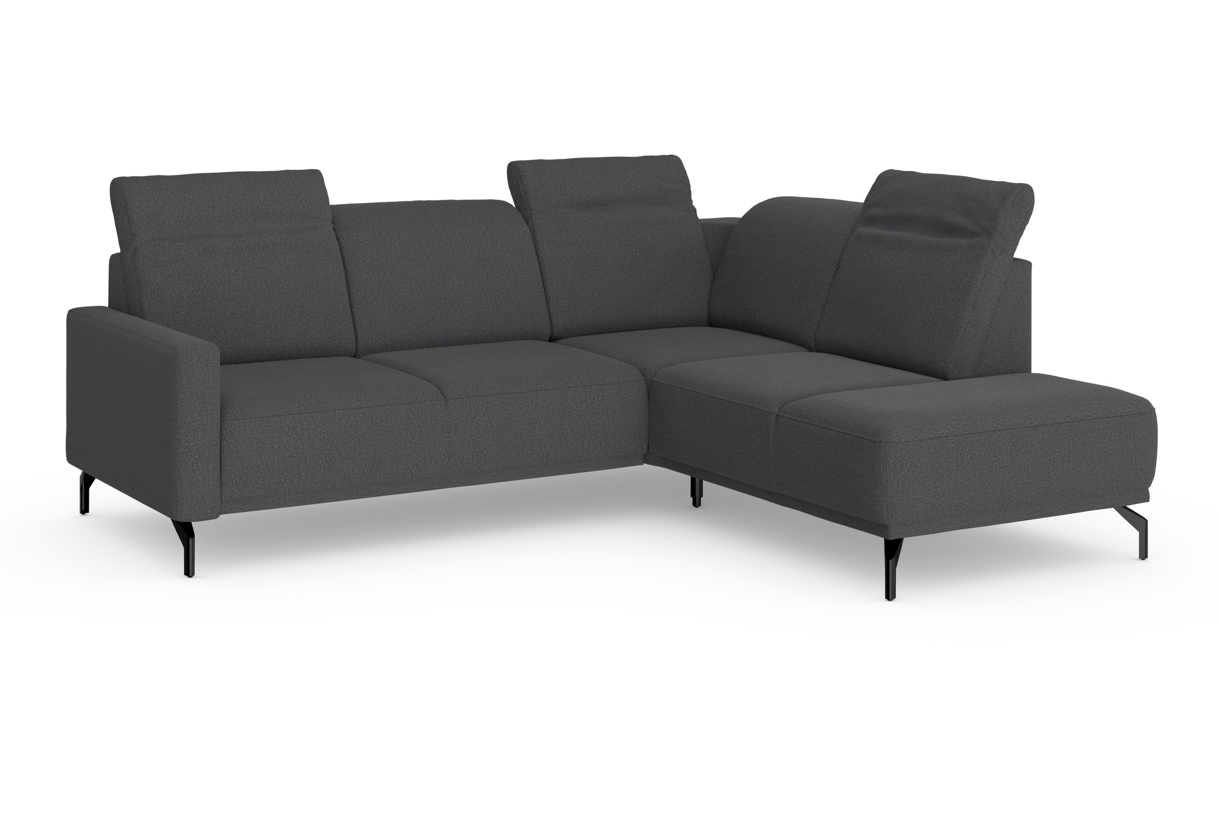sit&more Ecksofa »Bailando L-Form«, wahlweise mit Kopfteilverstellung und Vorziehsitz, motorisch