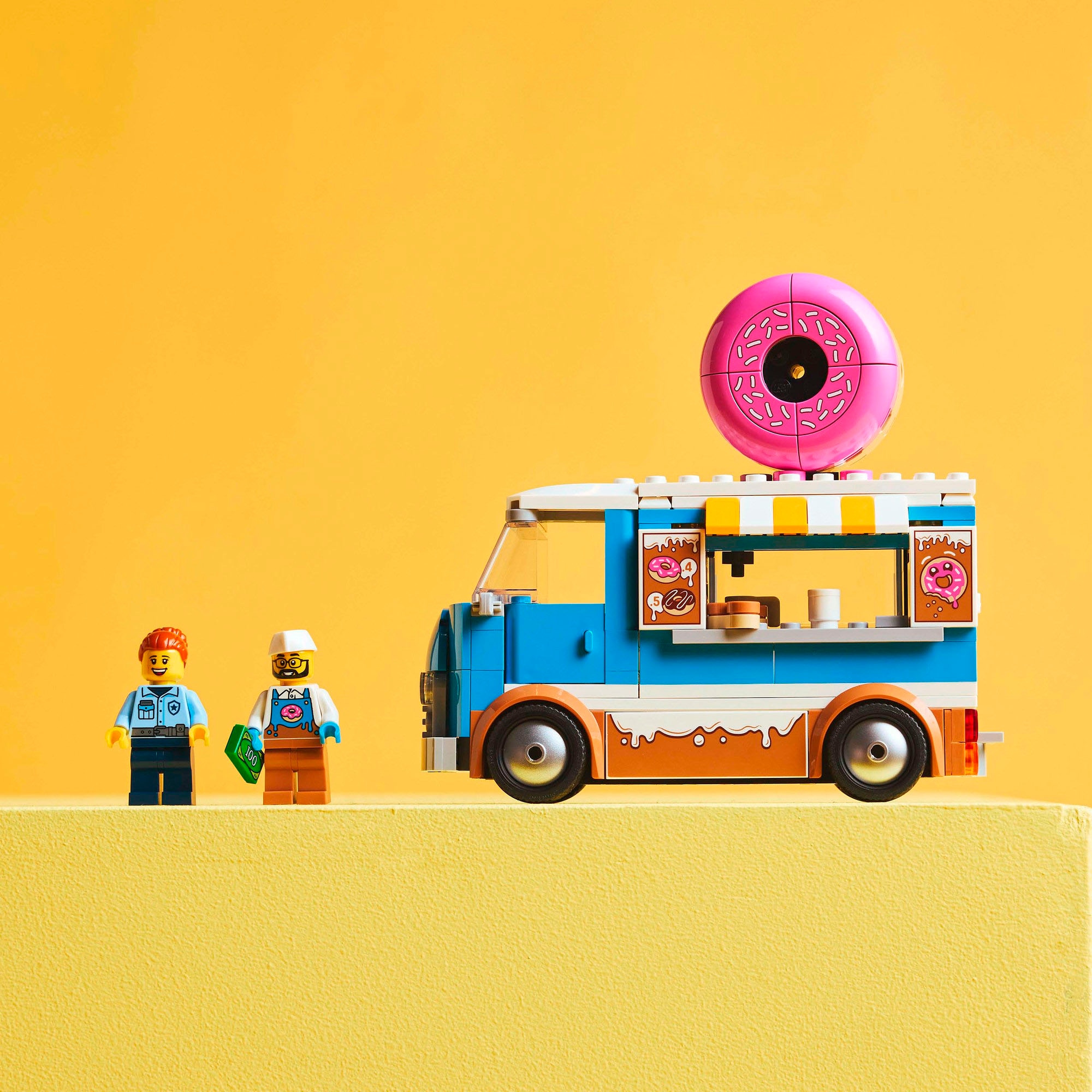 LEGO® Konstruktionsspielsteine »Donut Truck (60452), LEGO City«, (196 St.), Made in Europe