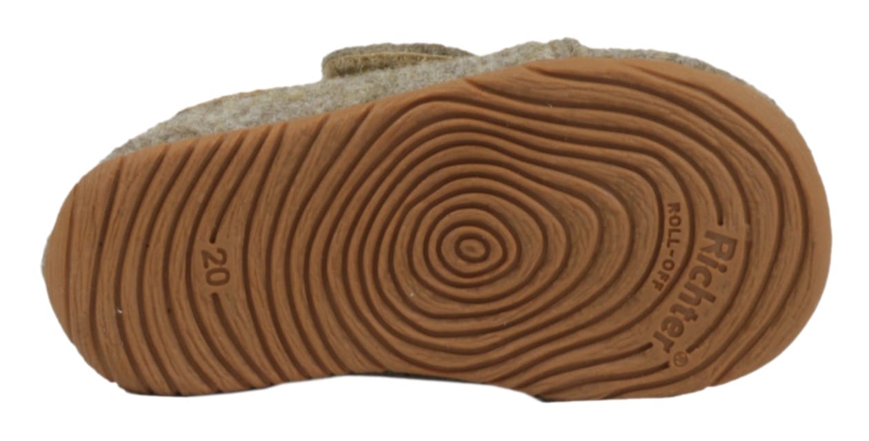 Richter Hausschuh »Filzi WMS: Mittel«  Klettschuh, Winterschuh mit Weiten-Meßsystem