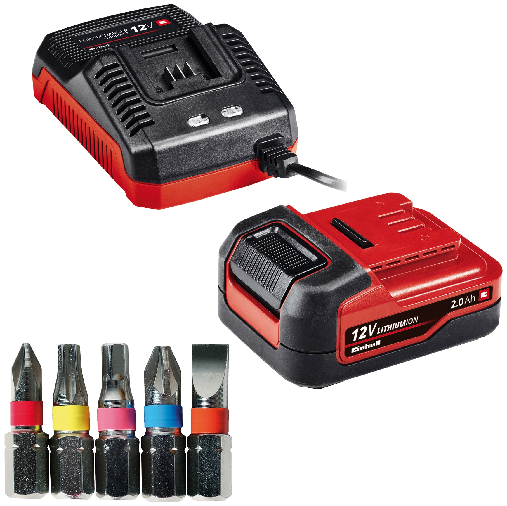 Einhell Akku-Bohrschrauber »TE-CD 12/1 Li«, inkl. Ladegerät und Akku