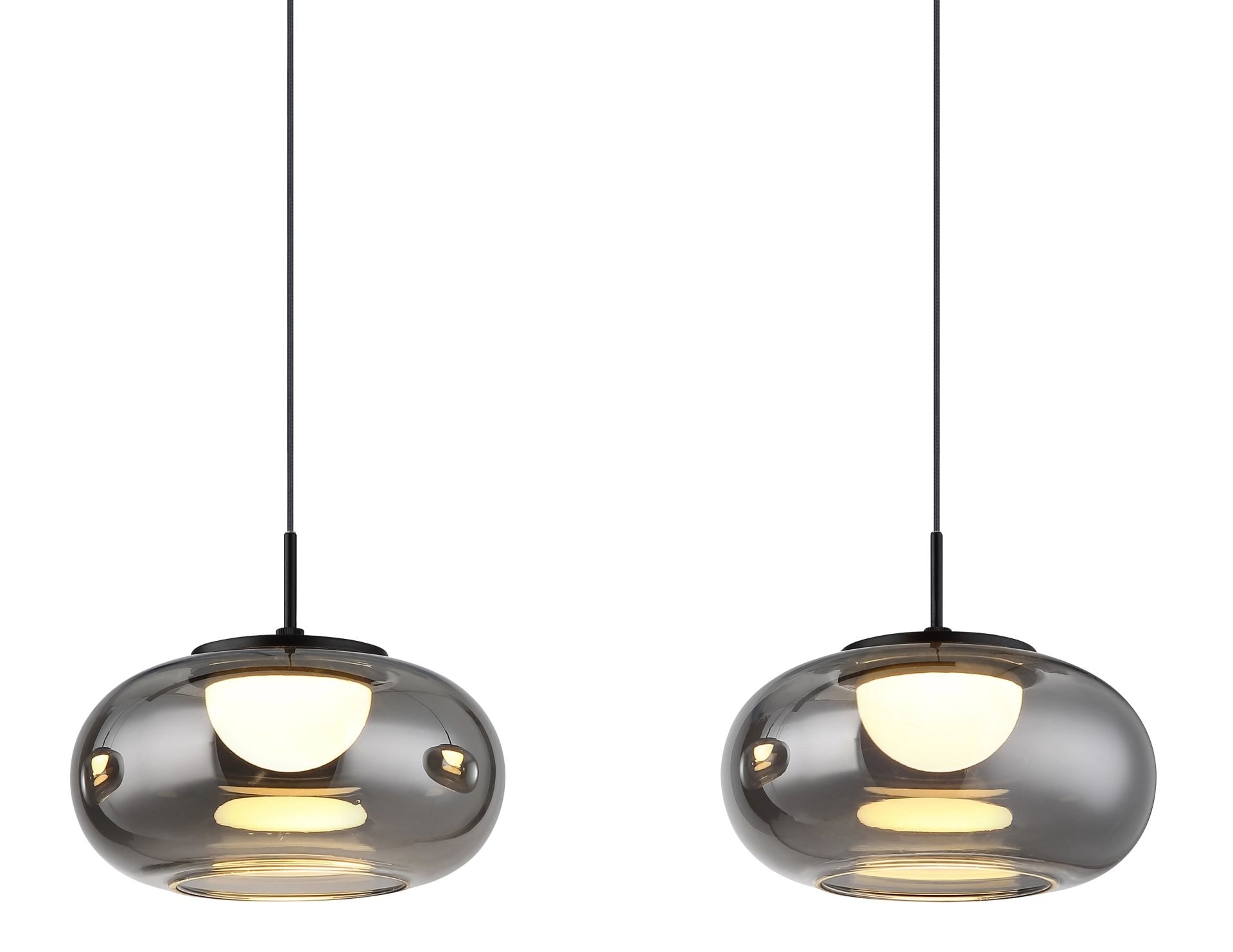 GLOBO LIGHTING LED-Hängeleuchte »QUINTARA«, 1 flammig, Leuchtmittel LED-Modul | LED fest integriert, individuell an die Raumhöhe anzupassen