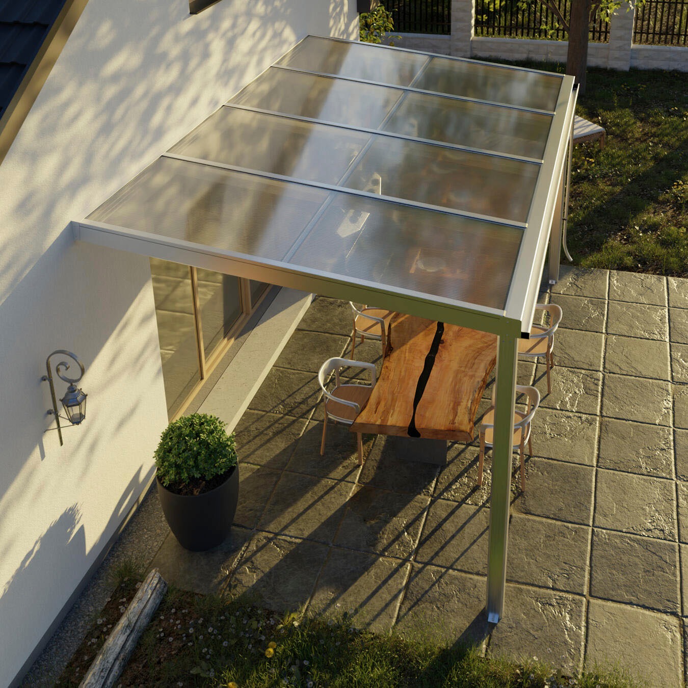 Beckmann Terrassendach »Exklusiv Gr. 2«