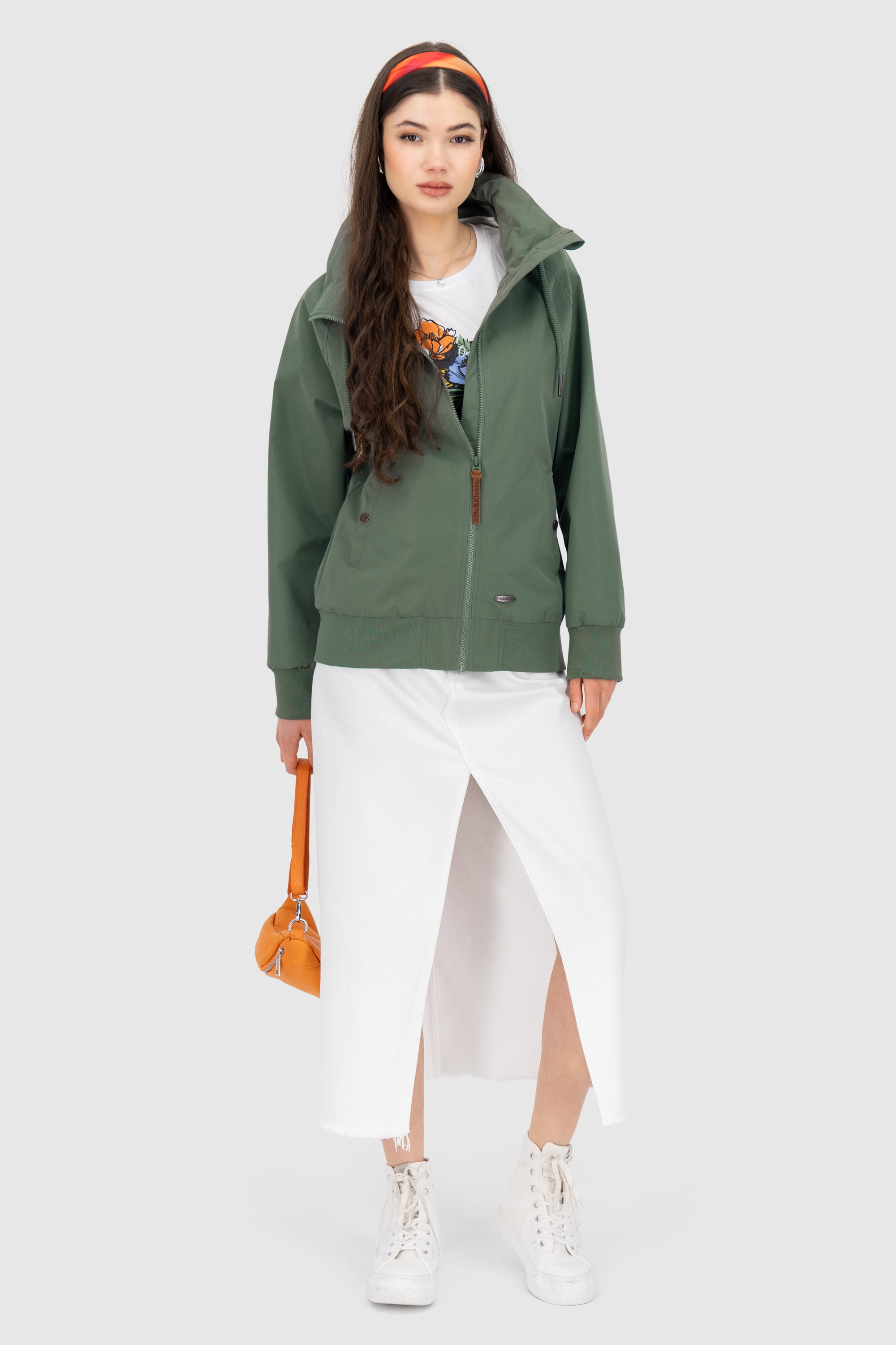 Alife & Kickin Outdoorjacke »JORANAAKA«, mit Kapuze
