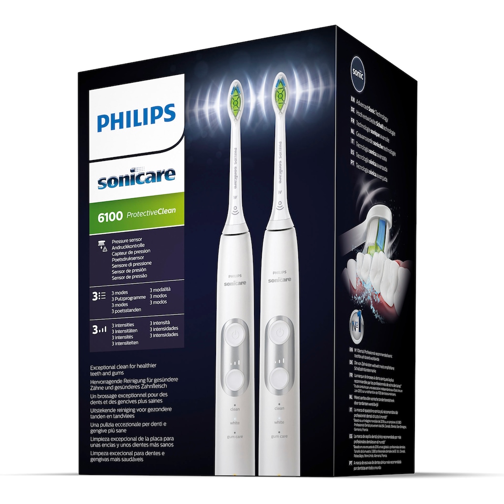 Philips Sonicare Elektrische Zahnbürste »HX6877/34«, 2 St. Aufsteckbürsten