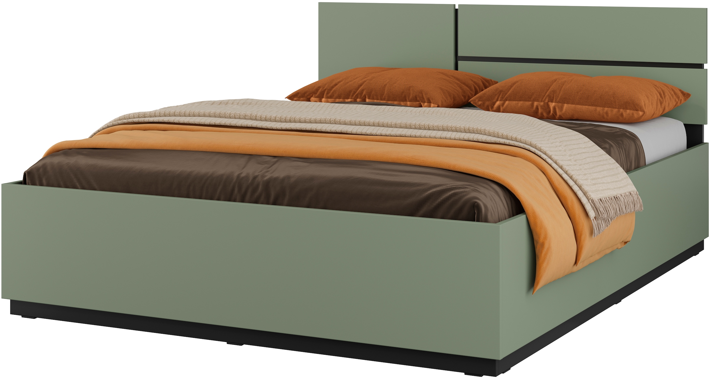 Home affaire Bettgestell »Cross, moderner Bettrahmen«, Doppelbett in zwei G günstig online kaufen