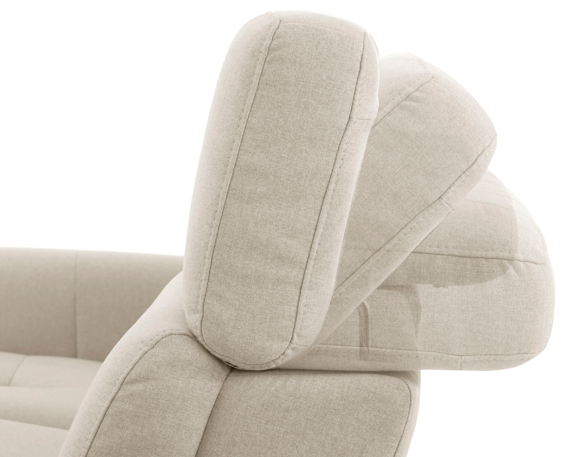 Home affaire Ecksofa »Sentrano, L-Form,«, 275 cm, man. o. elektr. Relaxfunktion und USB/Kopfverstellung