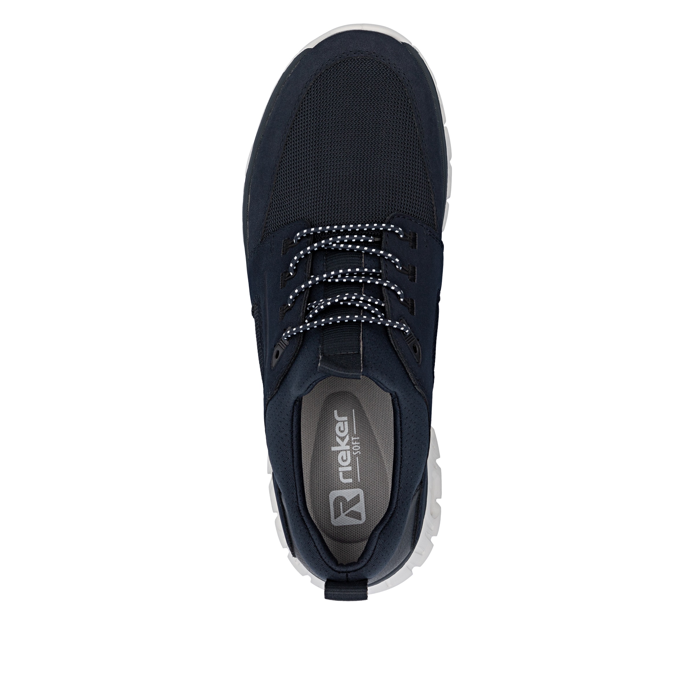 RIEKER Sport Slip-On Sneaker, Freizeitschuh, Halbschuh, Slipper mit Anziehlaschen
