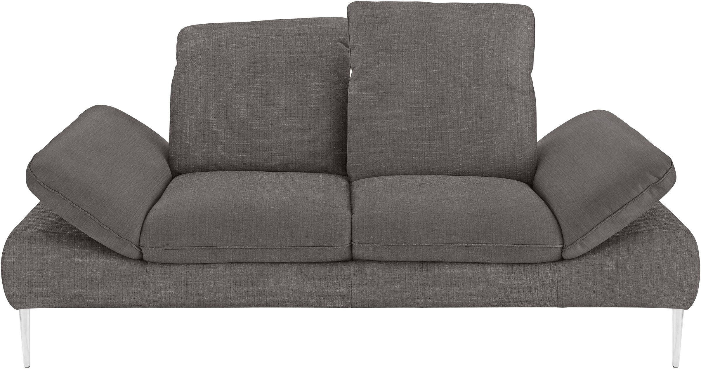 W.SCHILLIG 2,5-Sitzer »enjoy&MORE«, mit Sitztiefenverstellung, Füße Chrom glänzend, Breite 232 cm