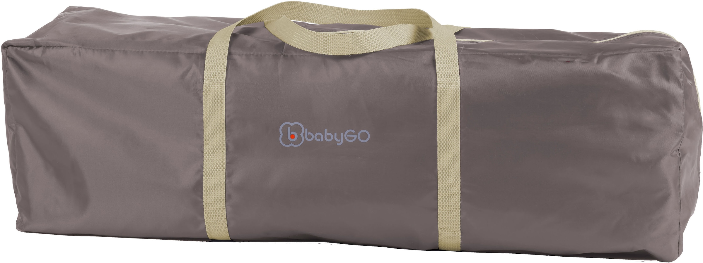 BabyGo Baby-Reisebett »Sleeper Deluxe, beige«, mit Musik-Mobile