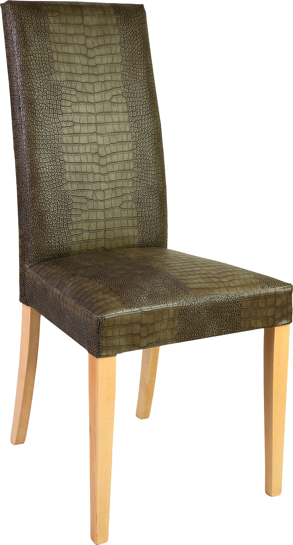 Home affaire Polsterstuhl »Java« (Set) 2 Stk.Kunstlederbezug mit Animalpräg günstig online kaufen