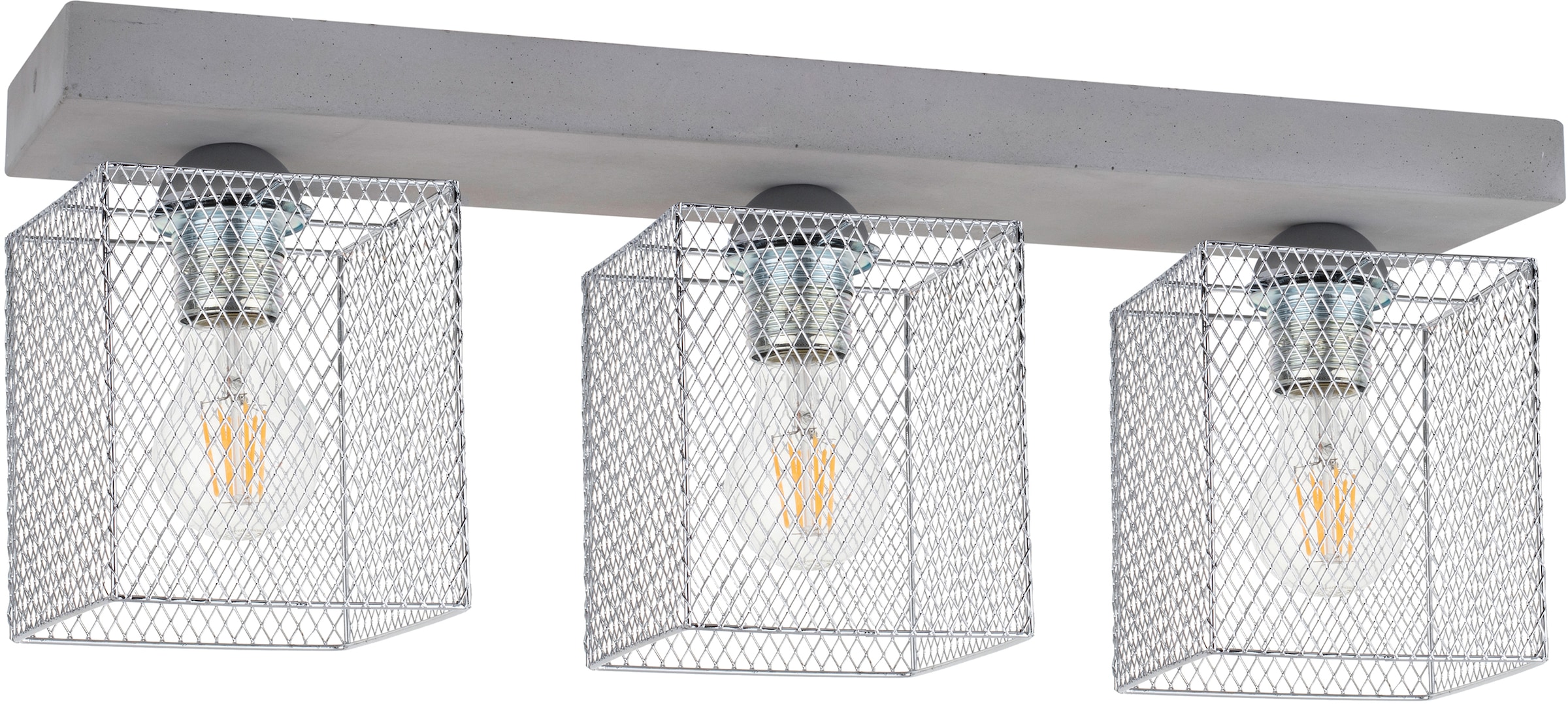 SPOT Light Deckenleuchte »GITTAN«, 3 flammig, Leuchtmittel E27   ohne Leuch günstig online kaufen